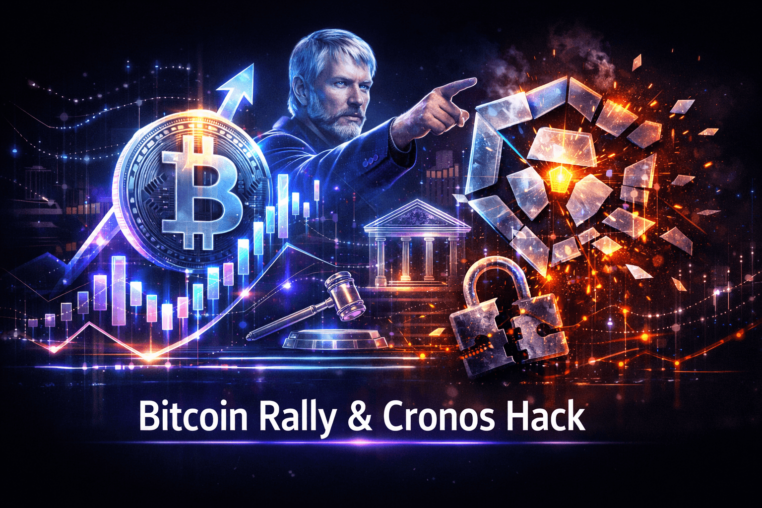 Cryptocurrency: Bitcoin Rally Meets Cronos Hack - Aug 30