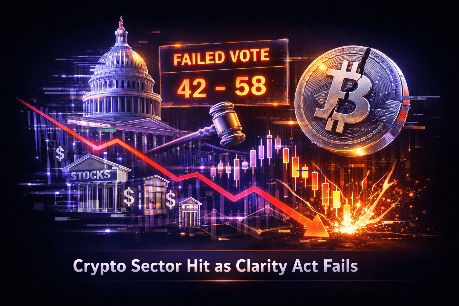 Crypto Sector Hit as Clarity Act Fails - Sep 15
