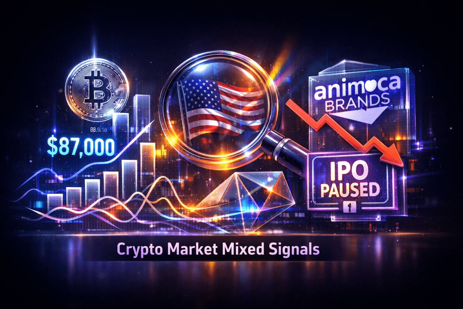 Cryptocurrency Market Mixed Signals - Sep 22