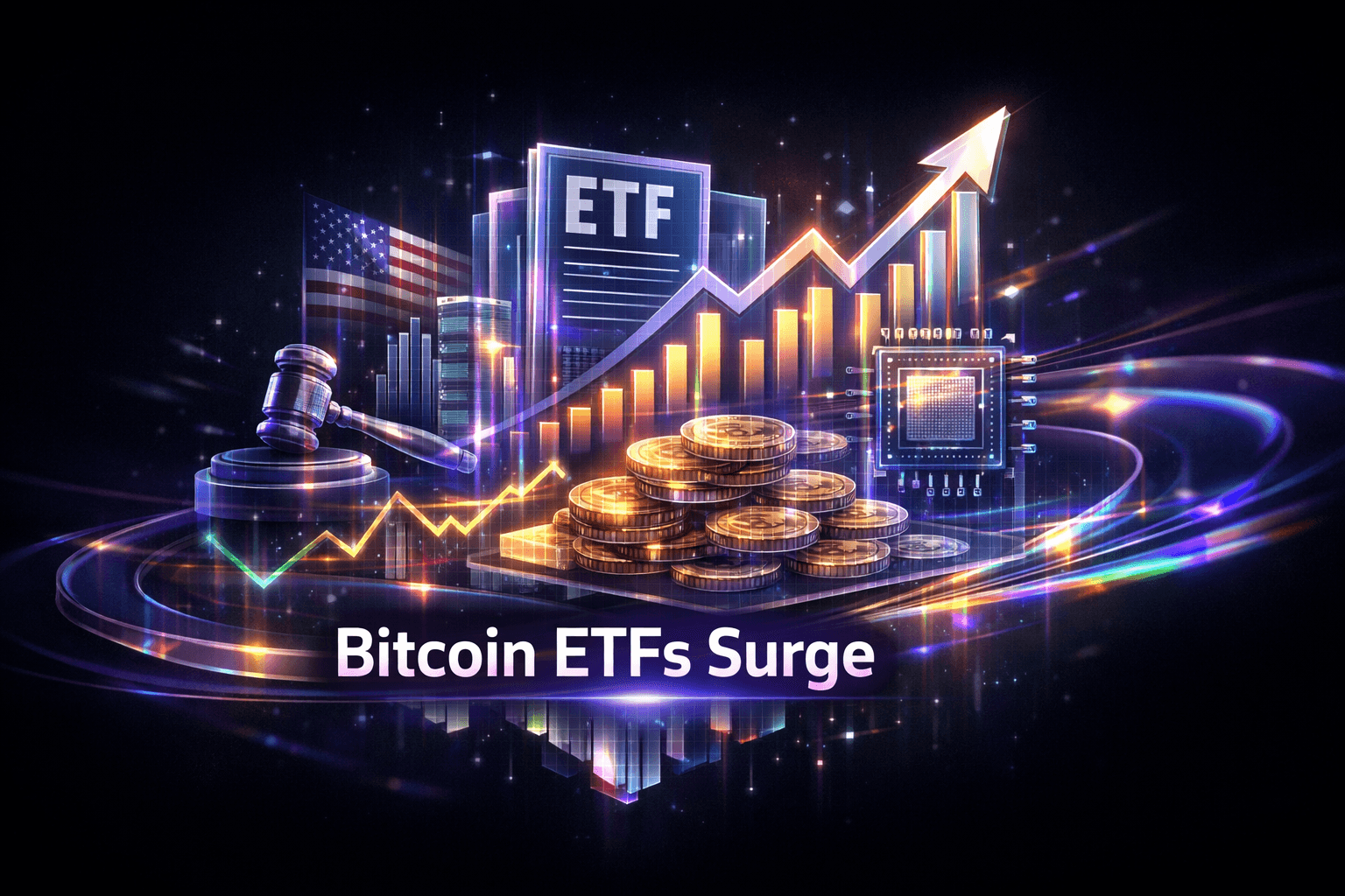 Cryptocurrency Wrap: Bitcoin ETFs Surge - Sep 26