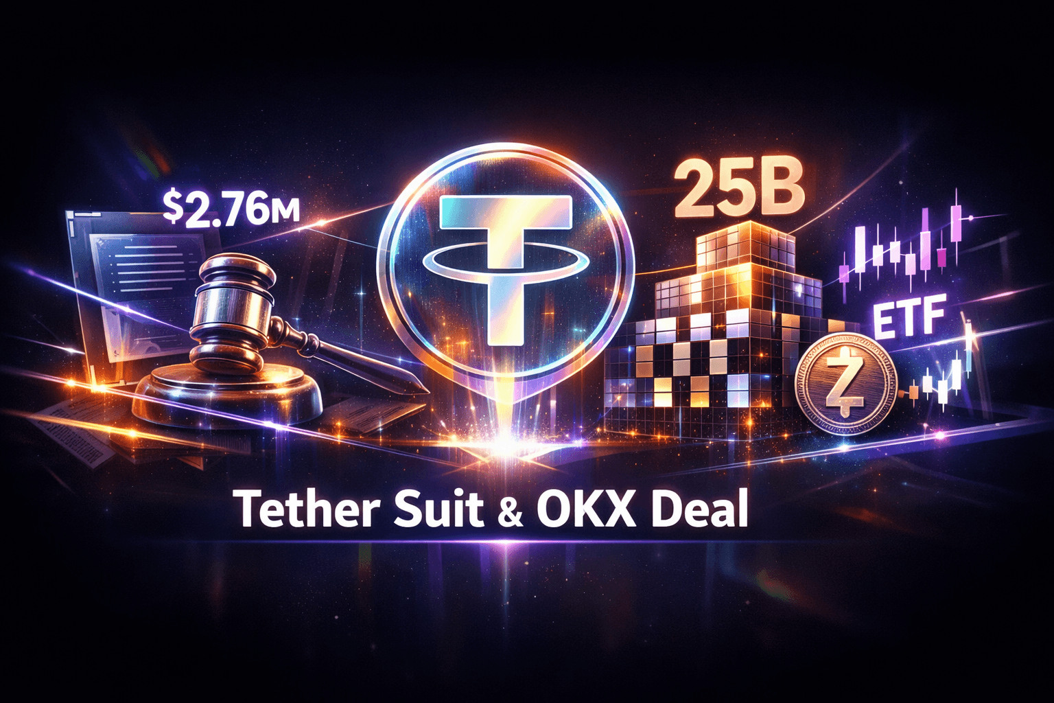 Cryptocurrency: Tether Suit and OKX Deal - Oct 6