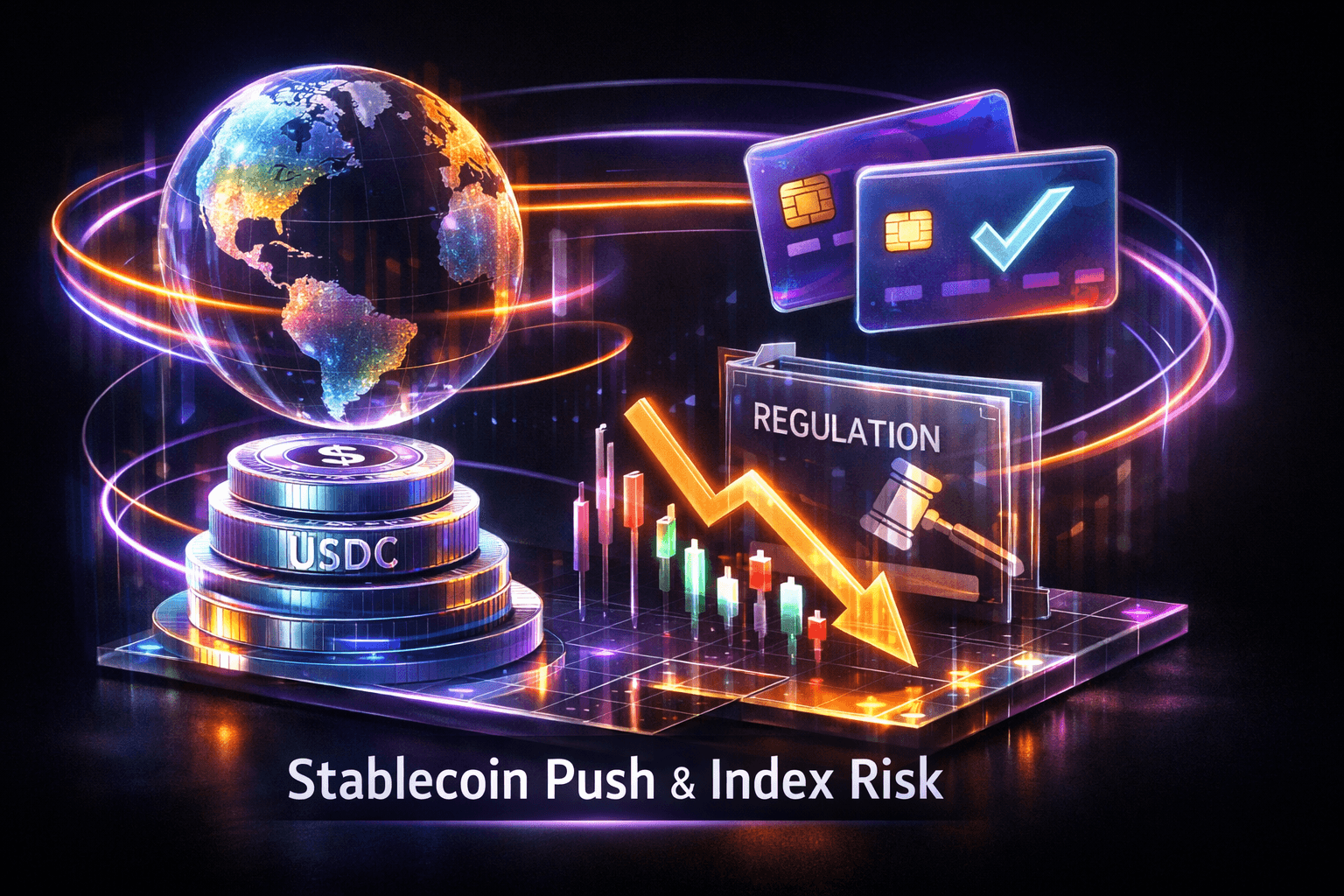 Cryptocurrency Wrap: Stablecoin Push, Index Risk - Oct 16