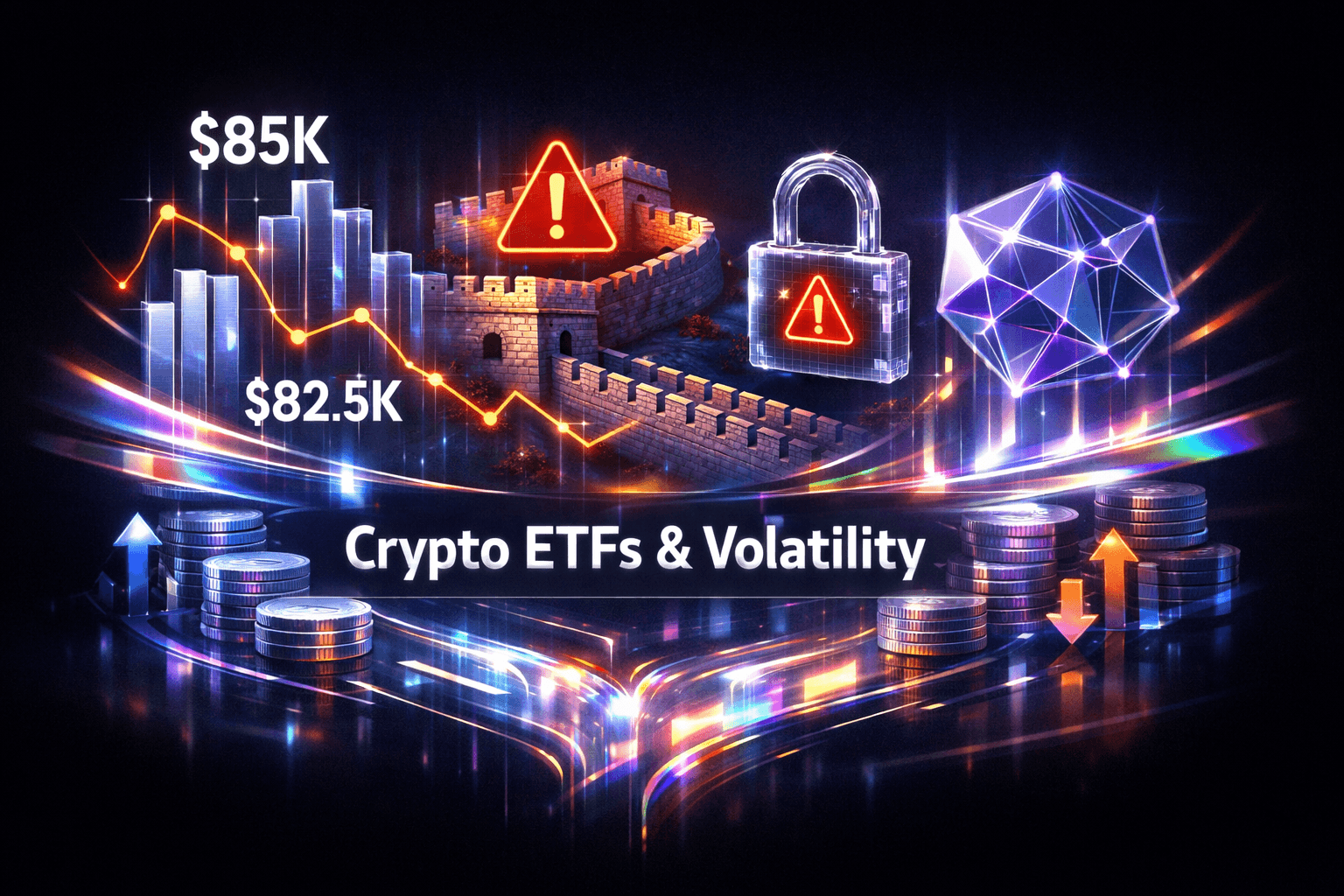 Cryptocurrency: ETFs Flow, Volatility Returns - Oct 22