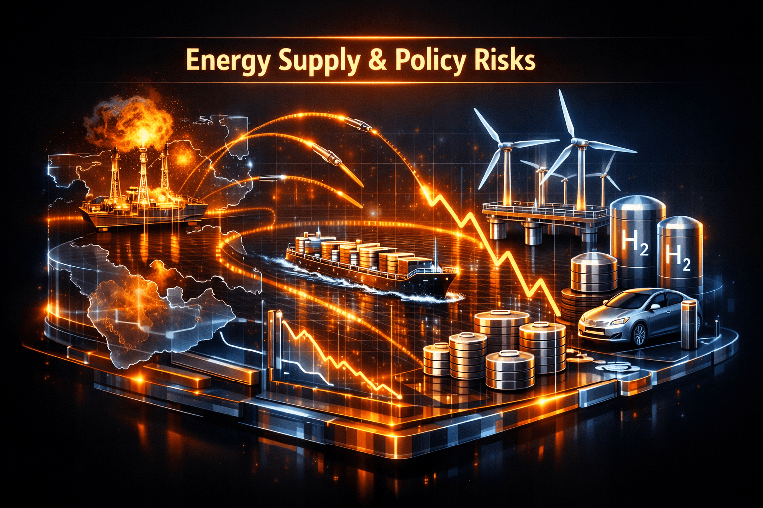 Energy Sector Faces Supply Shocks, Policy Risks - Mar 28
