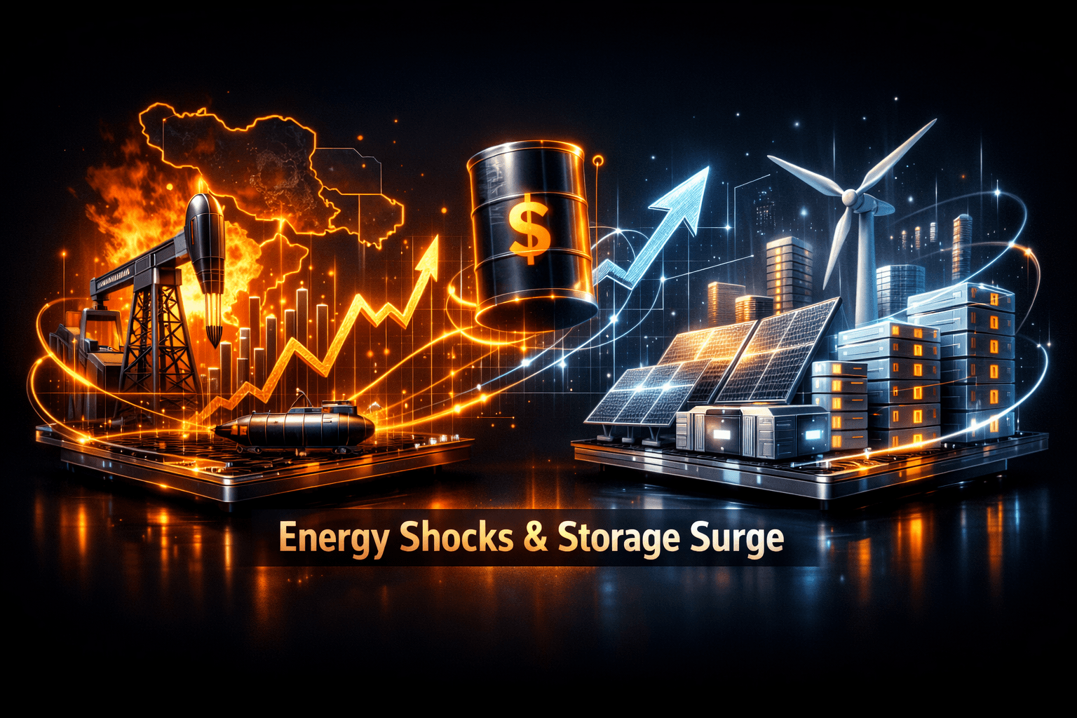 Energy: Prices Surge, Storage Advances - Mar 30