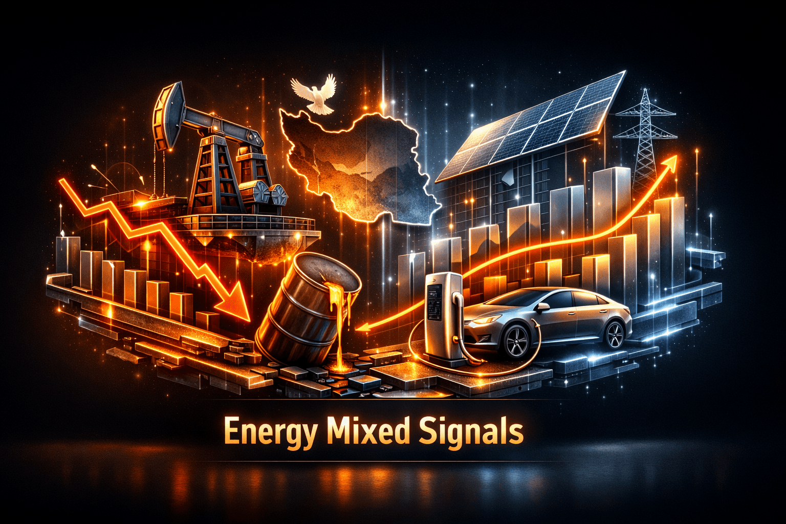 Energy Mixed Signals: Oil Slides, Solar Gains - Apr 1