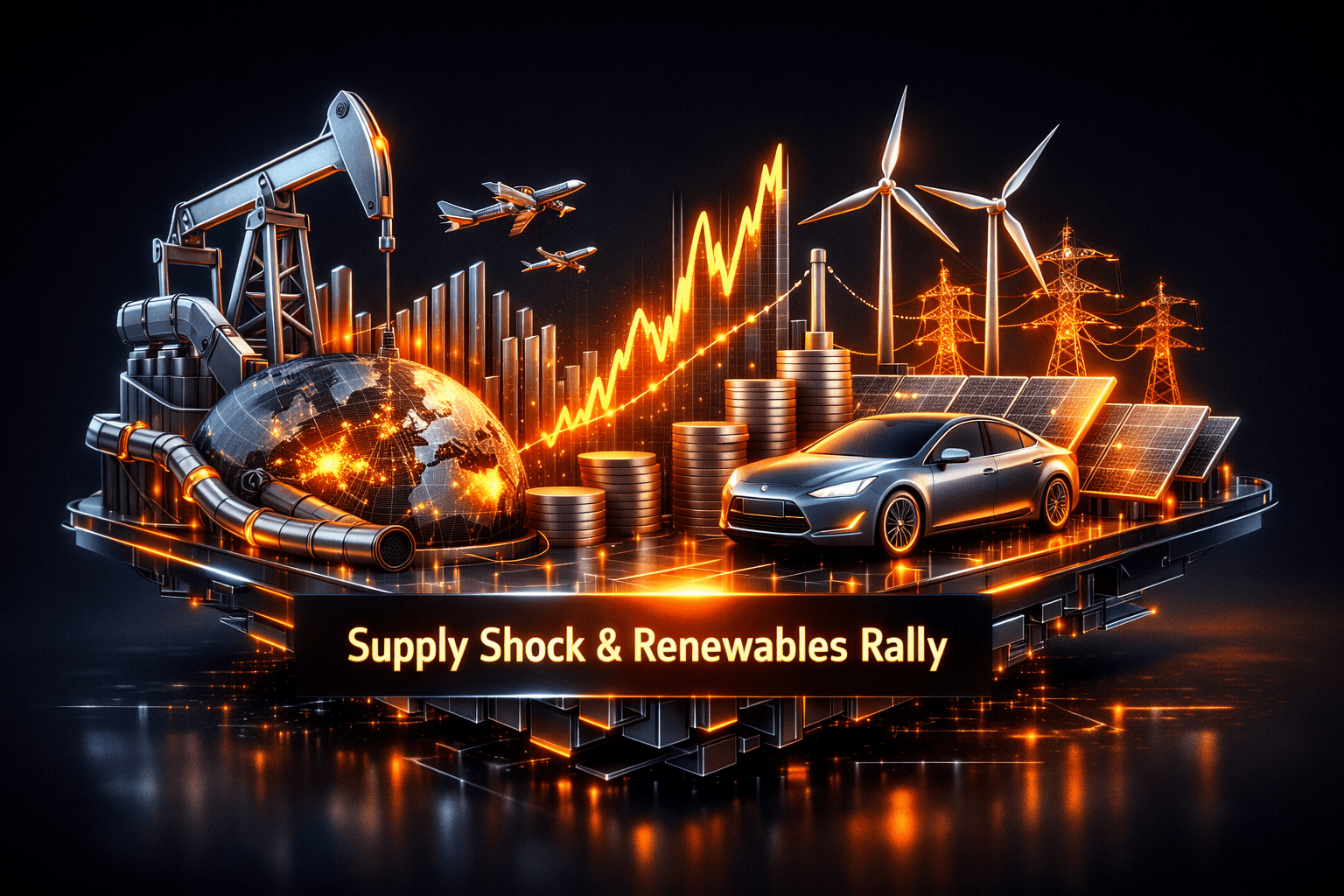 Energy Markets Rally on Supply Shock and Renewables - Apr 7
