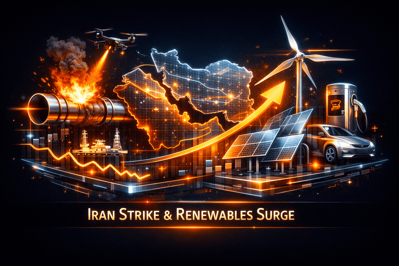 Energy Wrap: Iran Strike, Renewables Gains - Apr 8