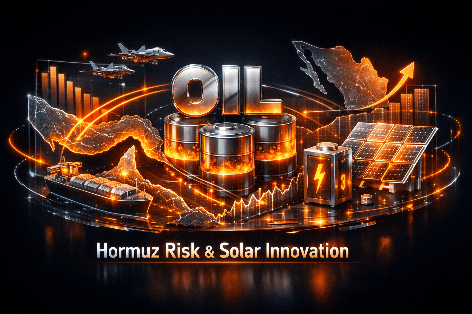 Energy Markets: Hormuz Risk and Solar Innovation - Apr 14