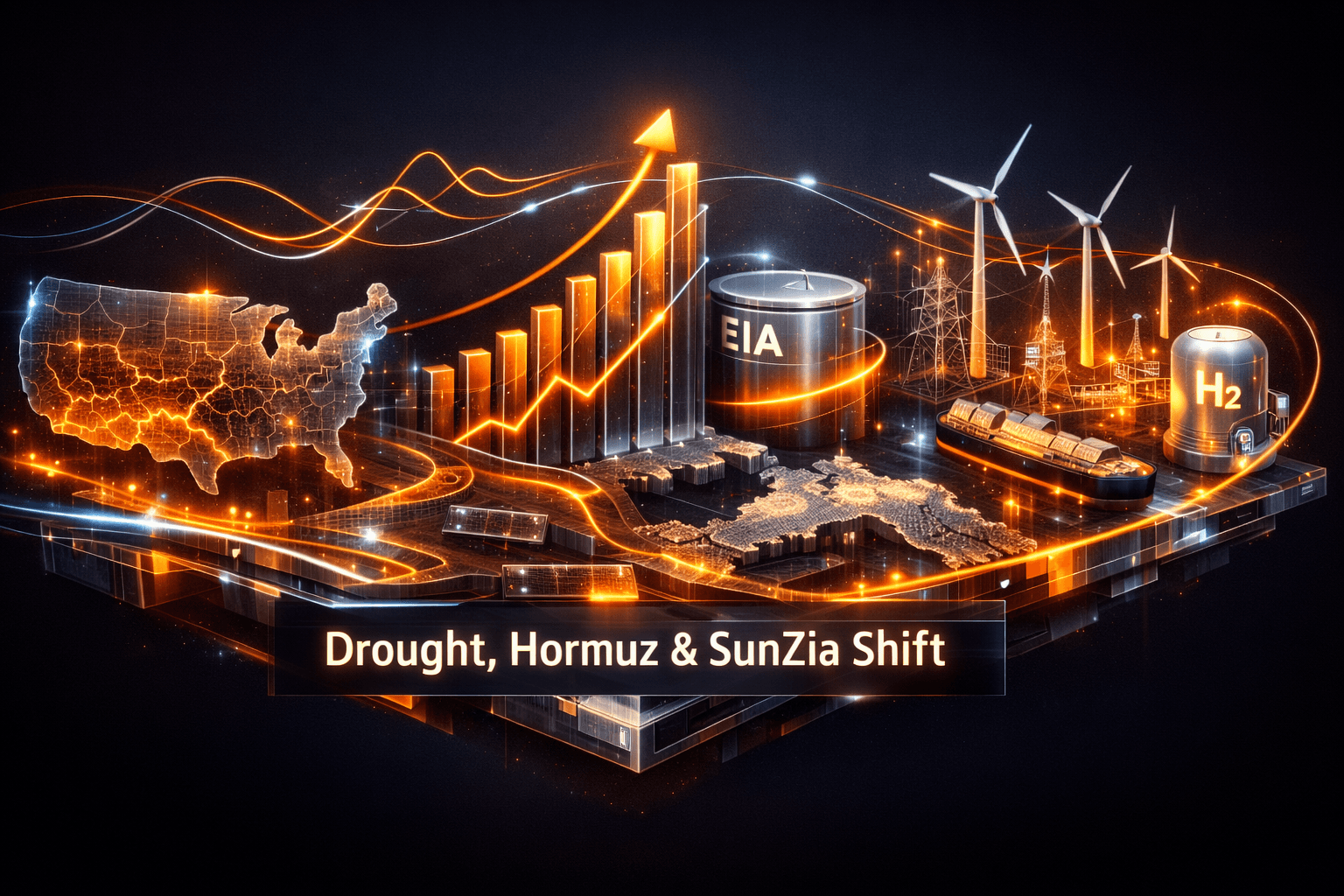 Energy Markets: Drought, Hormuz, SunZia Online - Apr 17