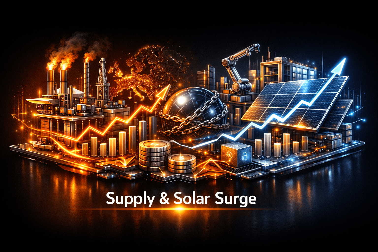Energy Markets Mixed on Supply, Solar Surge - May 23