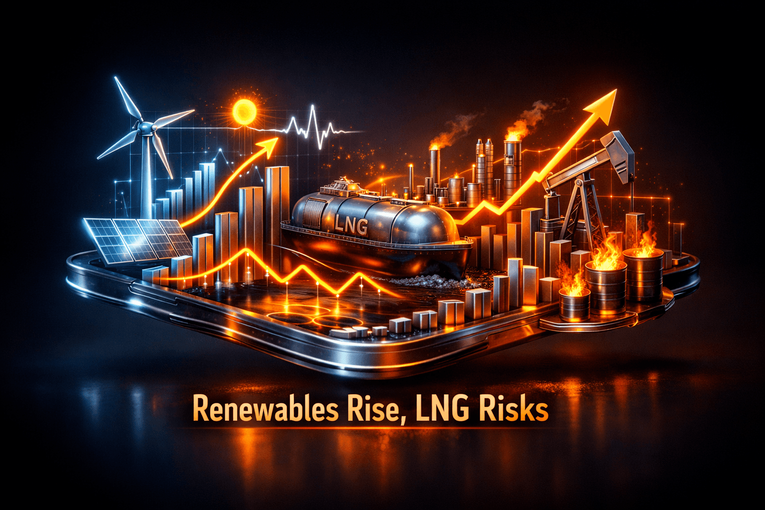 Energy: Renewables Gain, LNG Risks - Jun 2
