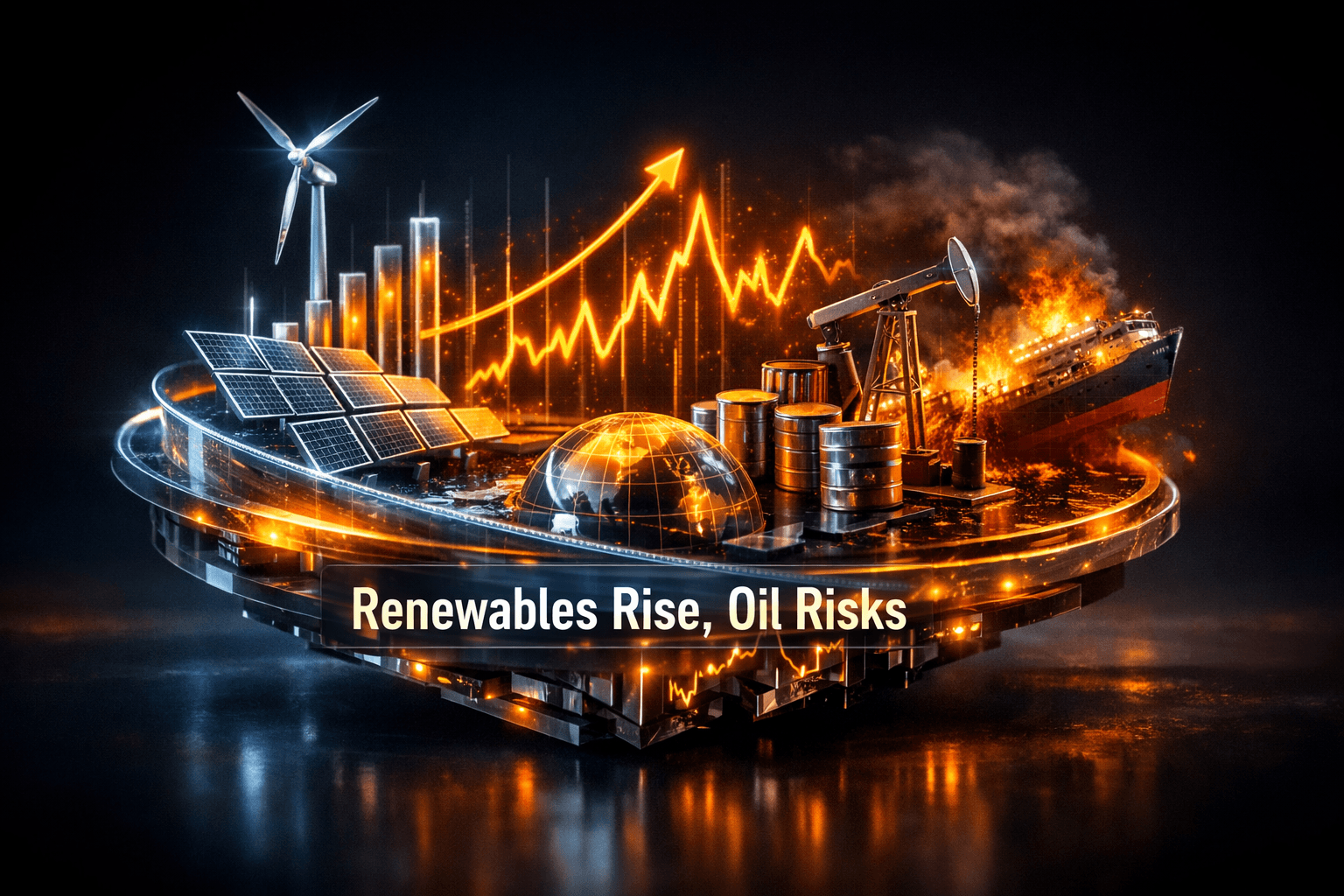 Energy Update: Renewables Rise, Oil Risks, Jun 9
