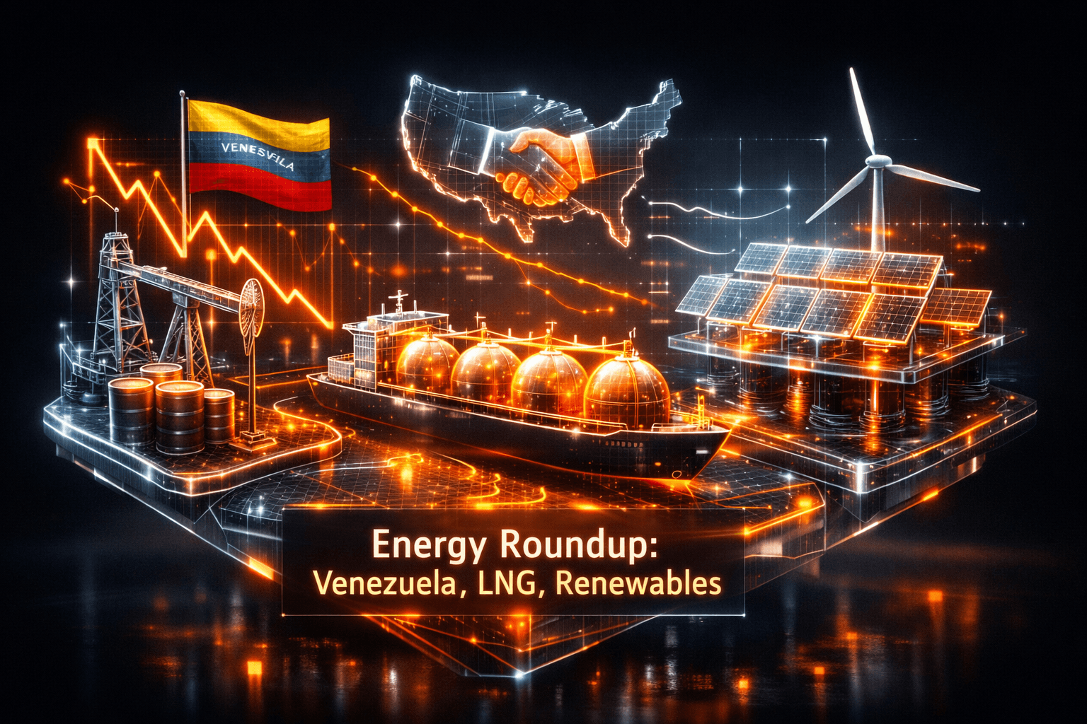 Energy Roundup: Venezuela, LNG, Renewables Jun 15