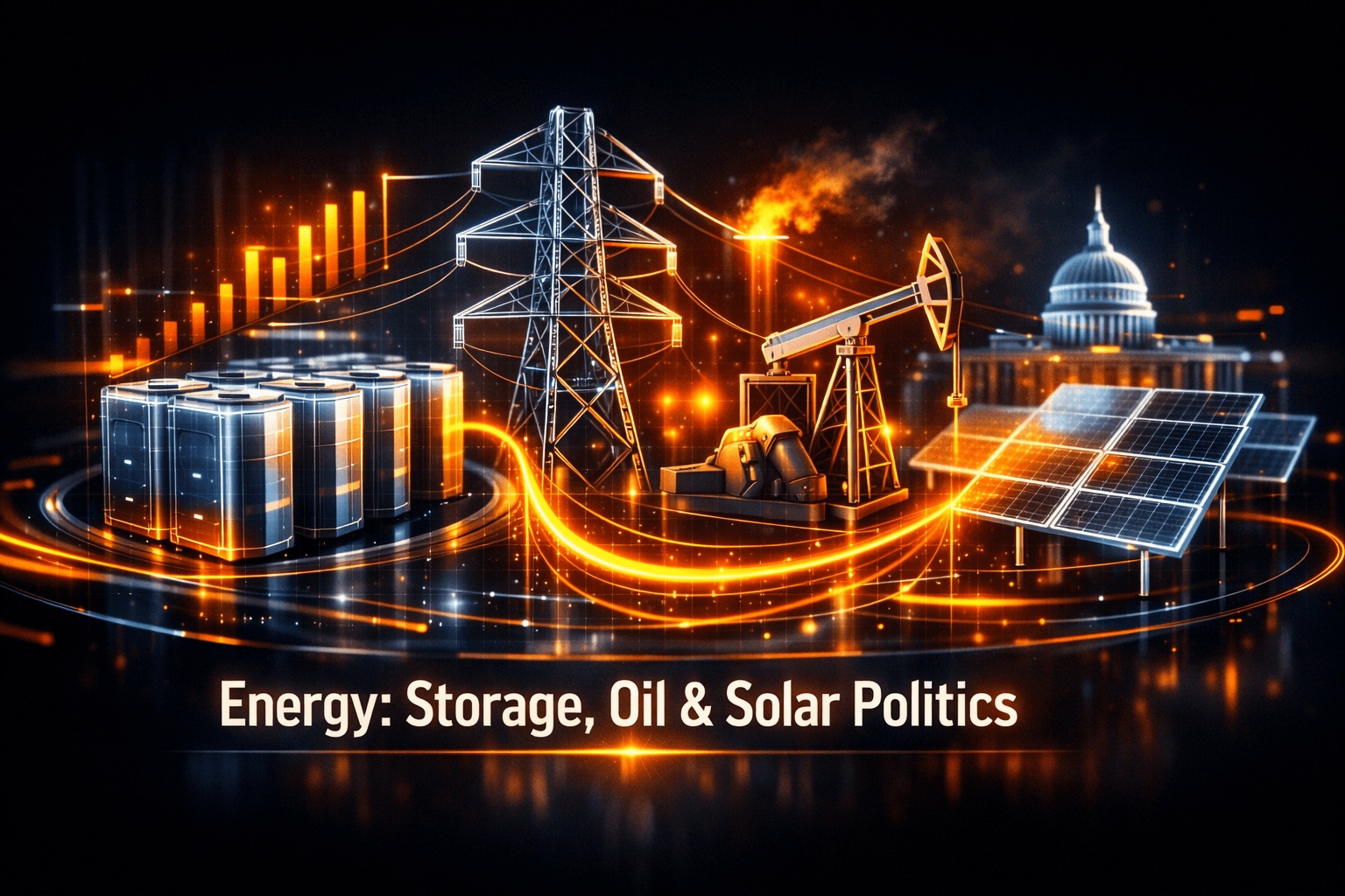 Energy: Storage, Oil Risks & Solar Politics - Jun 20