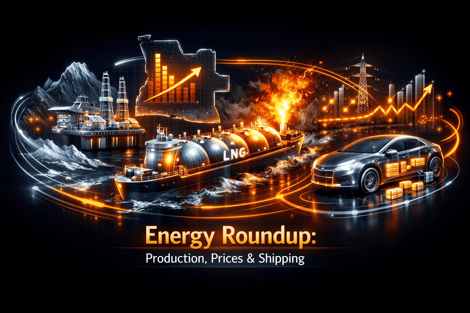 Energy Roundup: Production, Prices, and Shipping - Jun 23