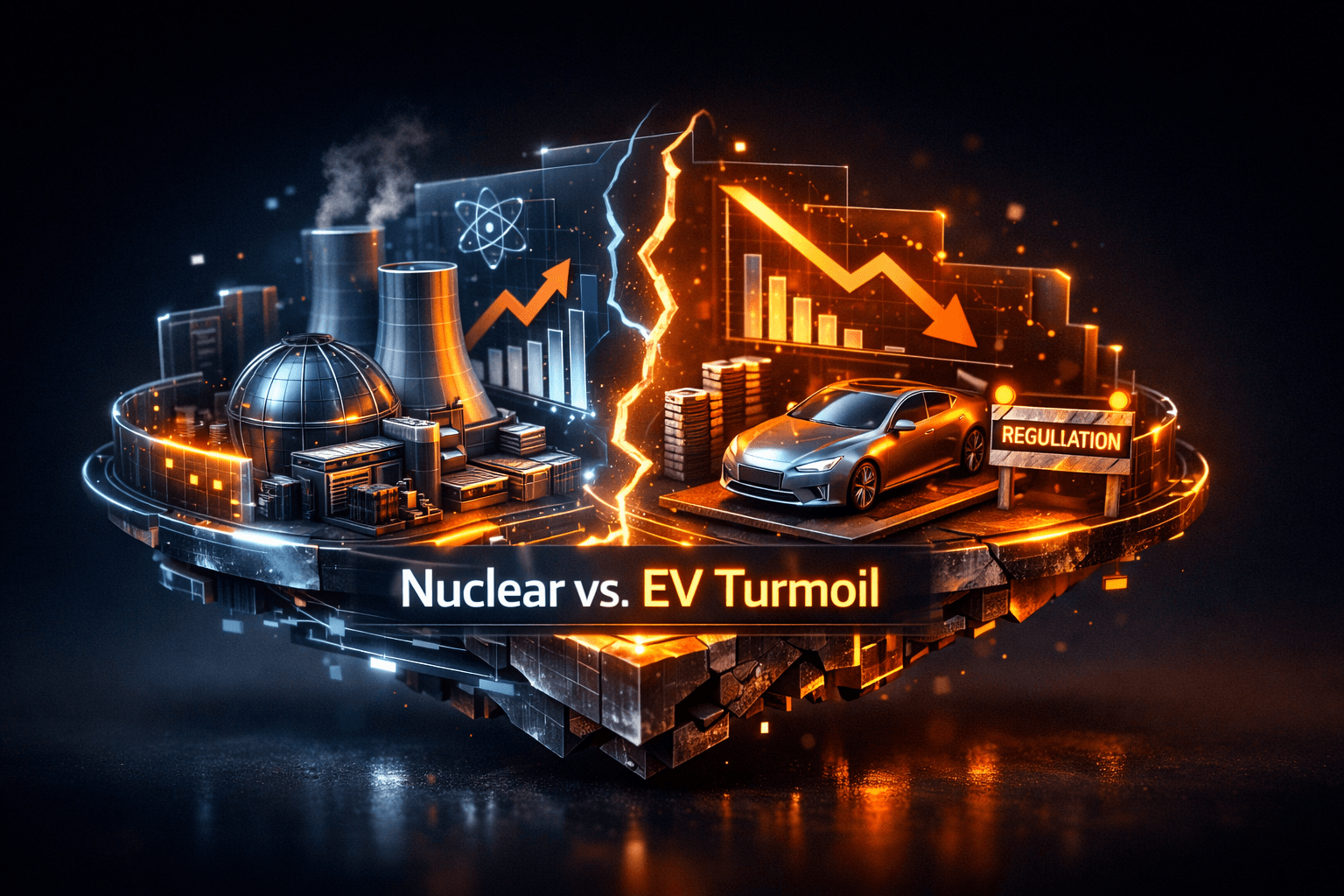Energy Markets Mixed on Nuclear, EVs - Jun 26