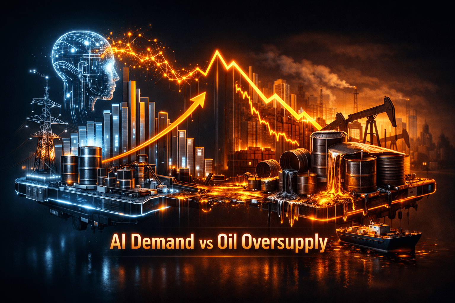 Energy: AI Demand vs Oil Oversupply - Jun 28