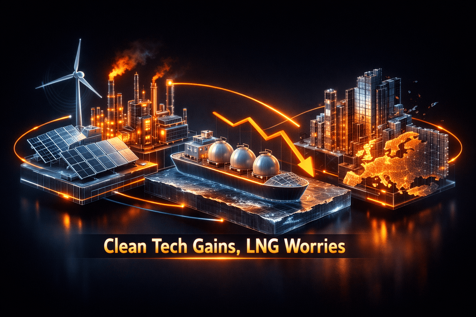 Energy Snapshot: Clean Tech Gains, LNG Worries - Jul 5