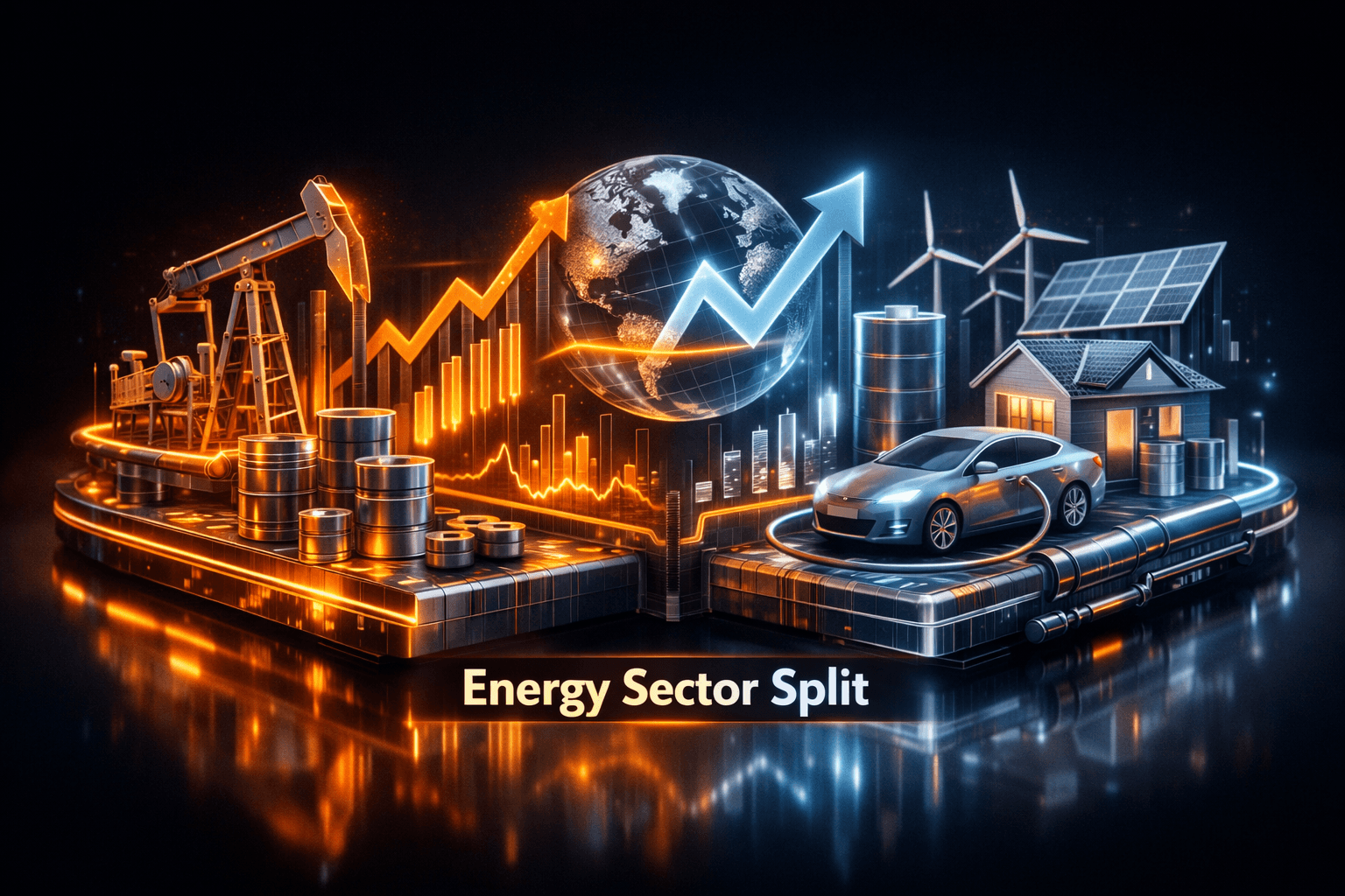 Energy Sector Split: Oil Strength Meets Clean-Tech Moves Jul 7