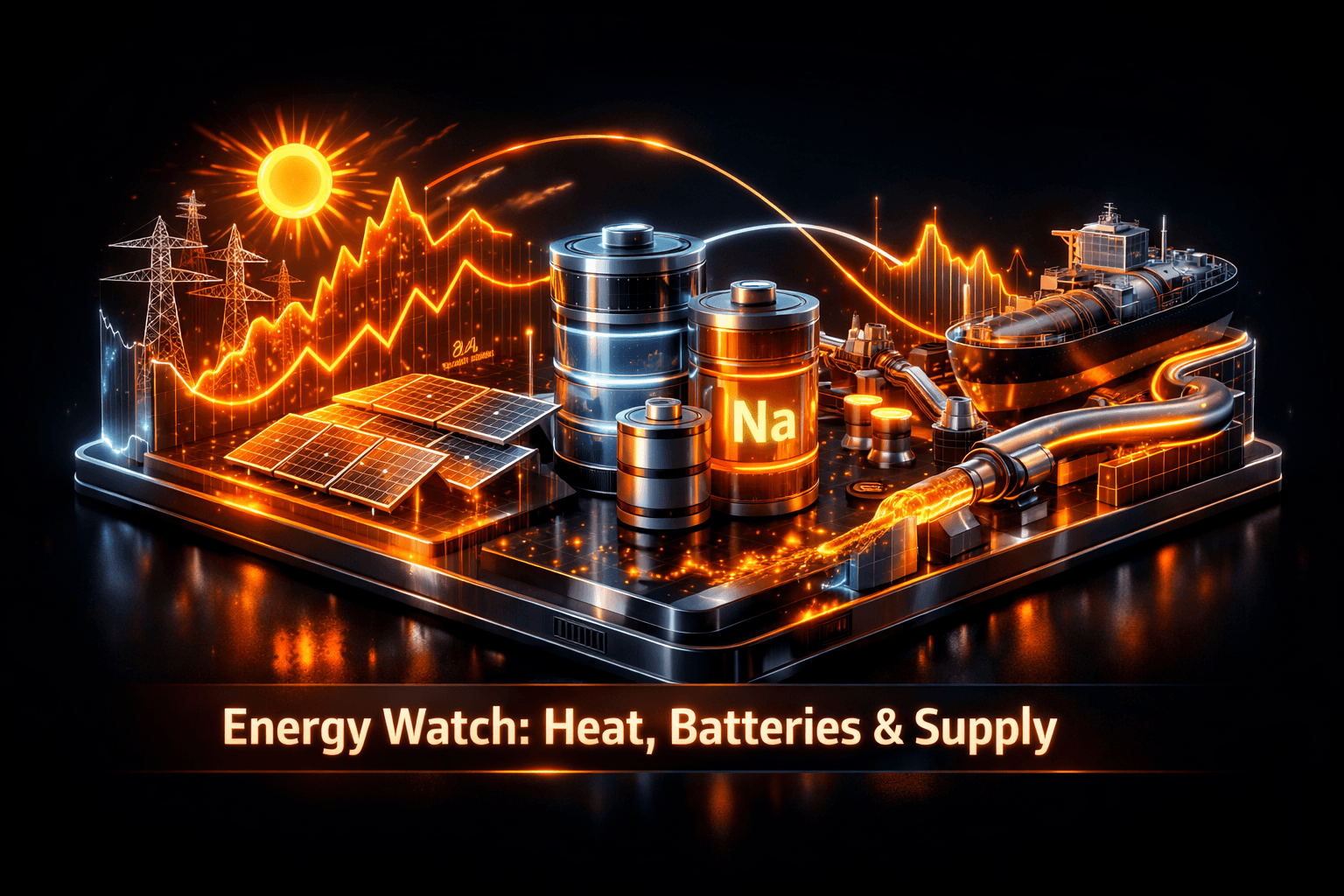 Energy Watch: Heat, Batteries and Supply - Jul 11