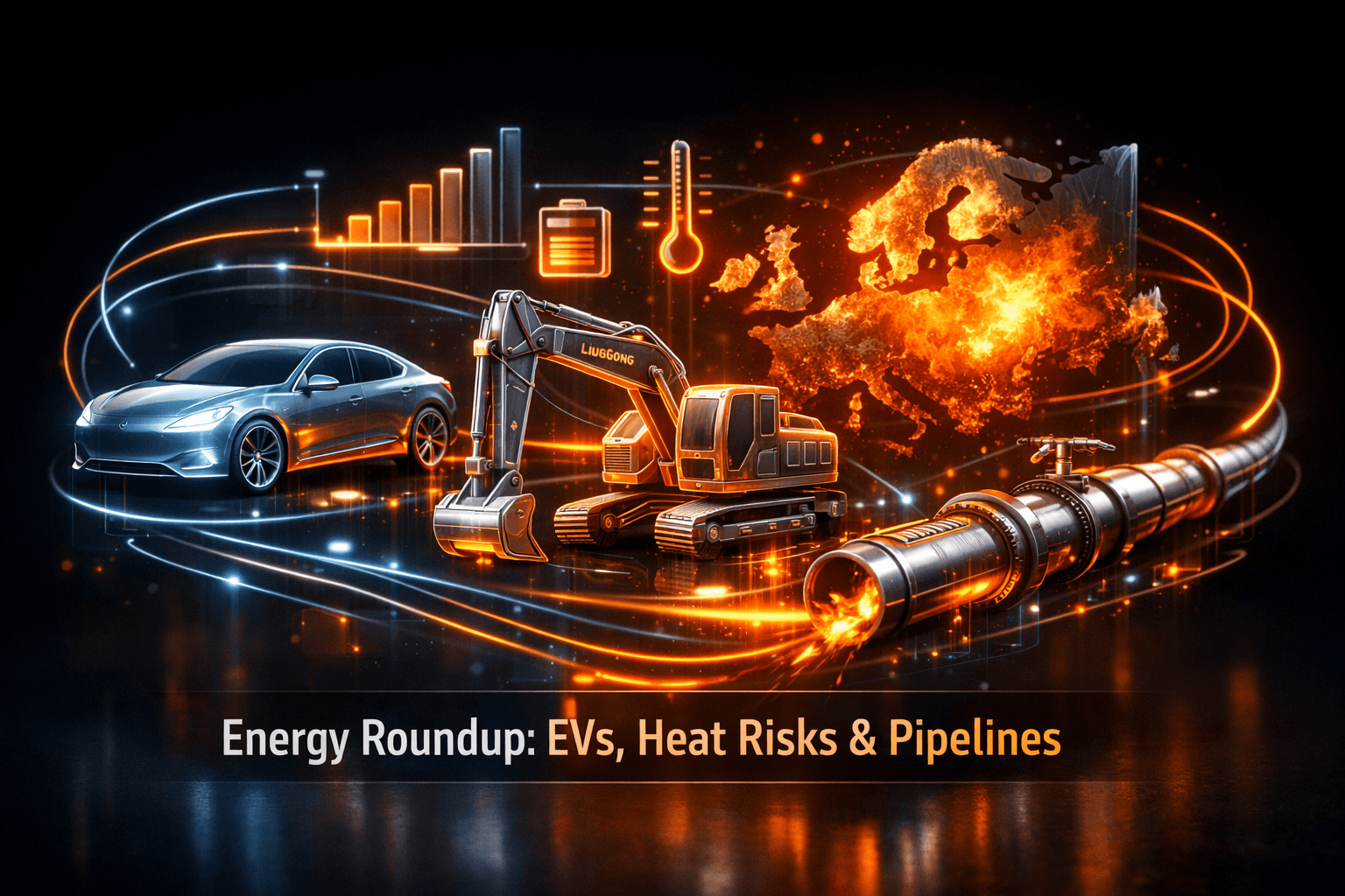Energy Roundup: EVs, Heat Risks & Pipelines - Jul 19