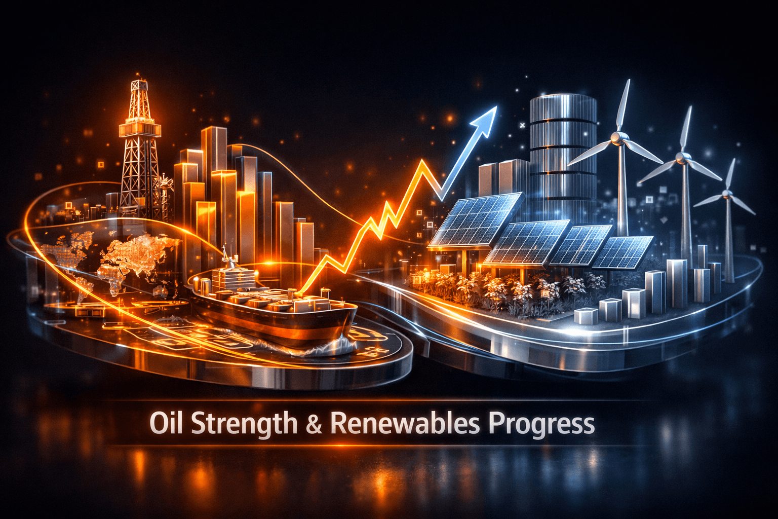 Energy Sector: Oil Strength, Renewables Progress - Jul 22