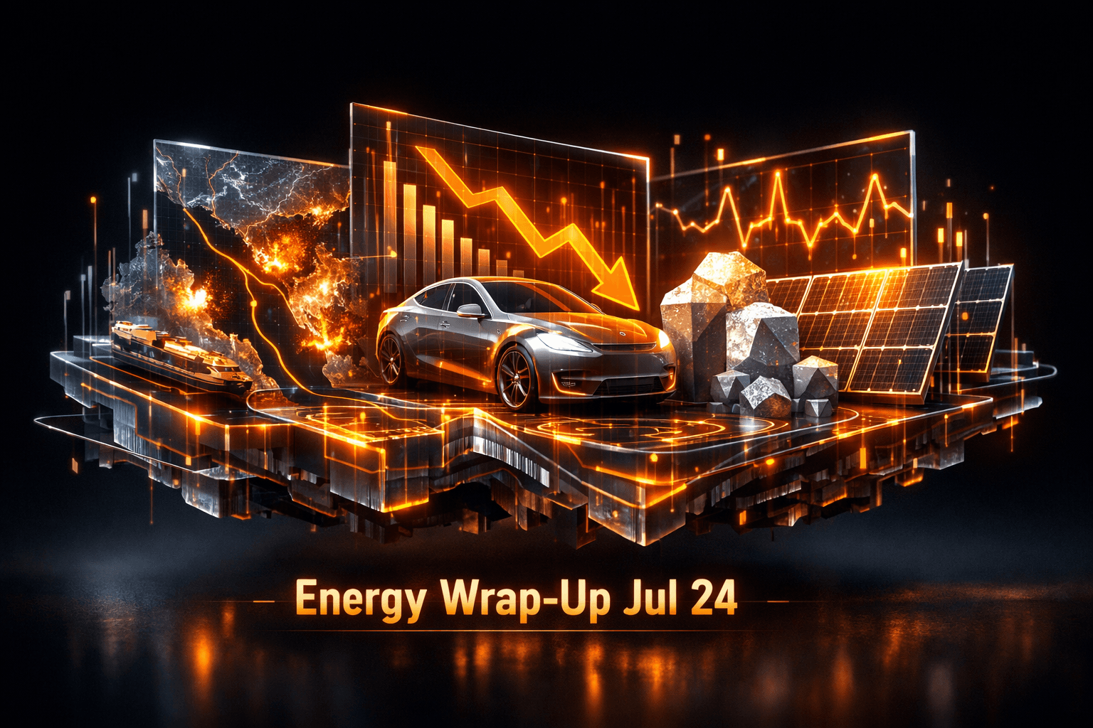 Energy Wrap-Up Jul 24 — Red Sea, EVs, Solar