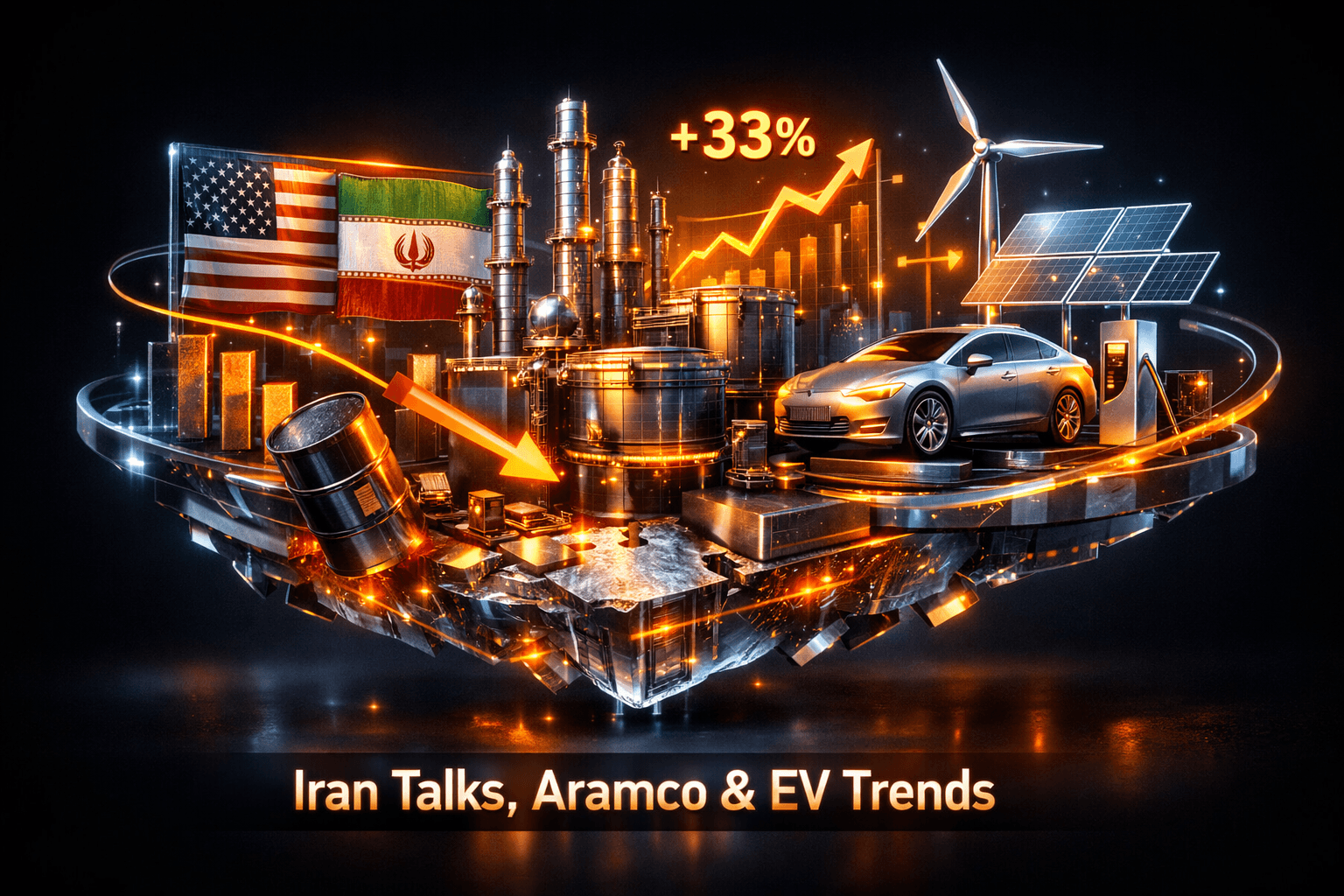 Energy Sector: Iran Talks, Aramco & EV Trends - Aug 4