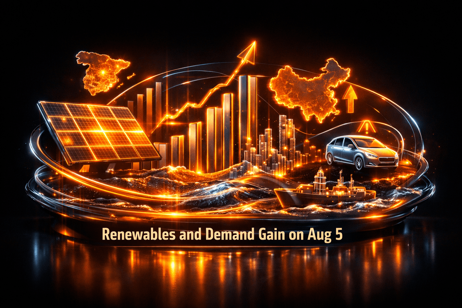 Energy: Renewables and Demand Gain on Aug 5