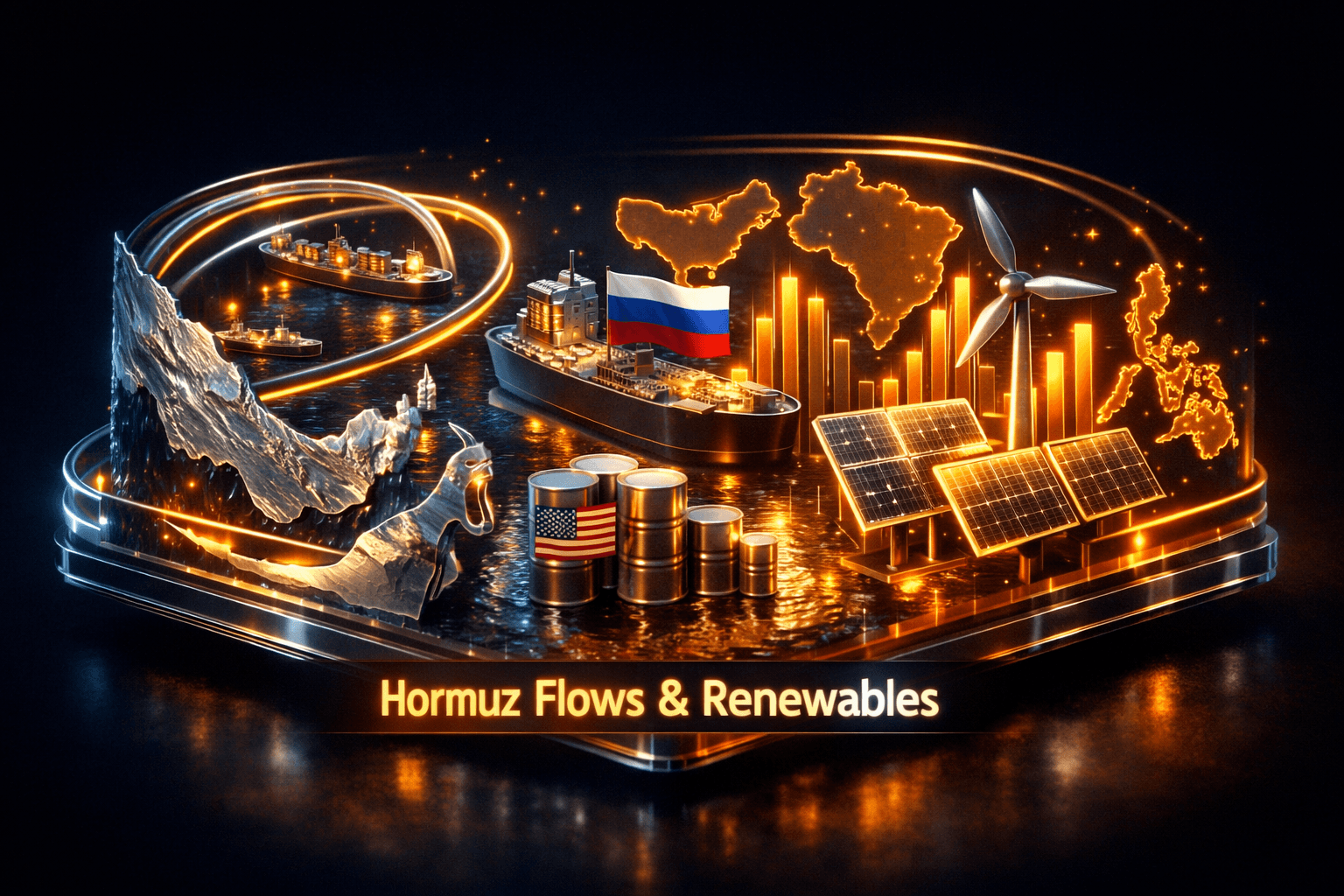 Energy Roundup: Hormuz Flows and Renewables - Aug 6