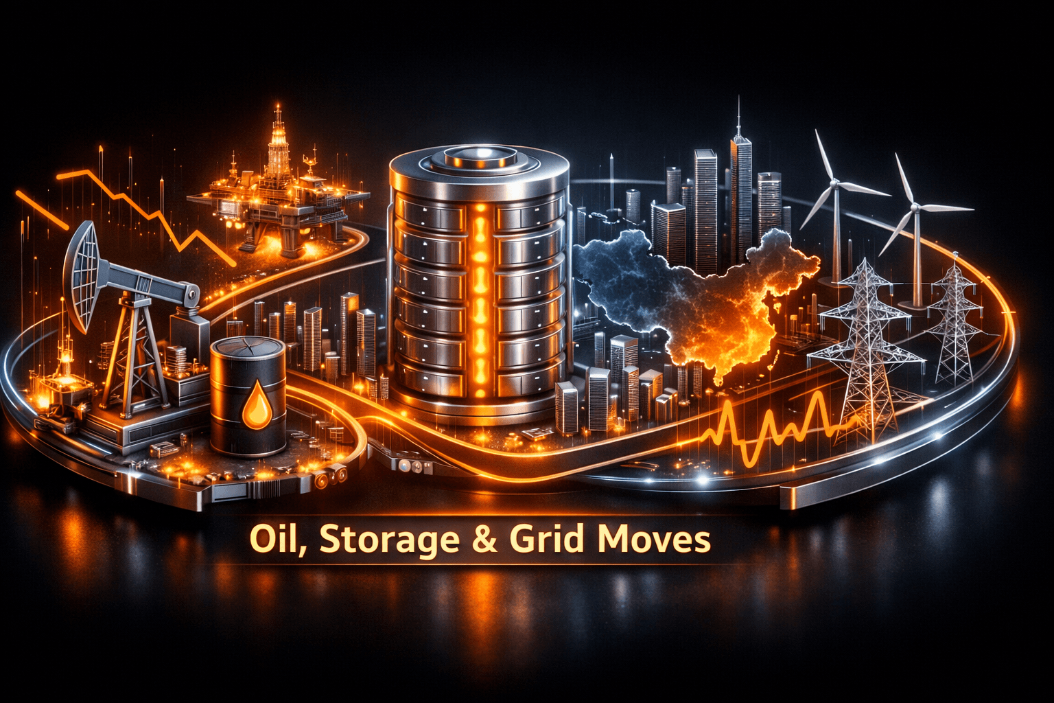 Energy Update: Oil, Storage, Grid Tech - Aug 8
