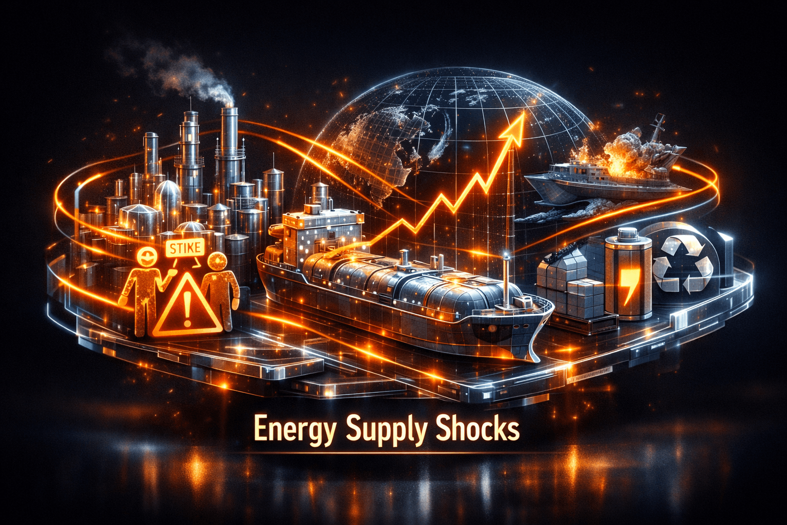 Energy Sector Hit by Supply Shocks, Geopolitics - Aug 12