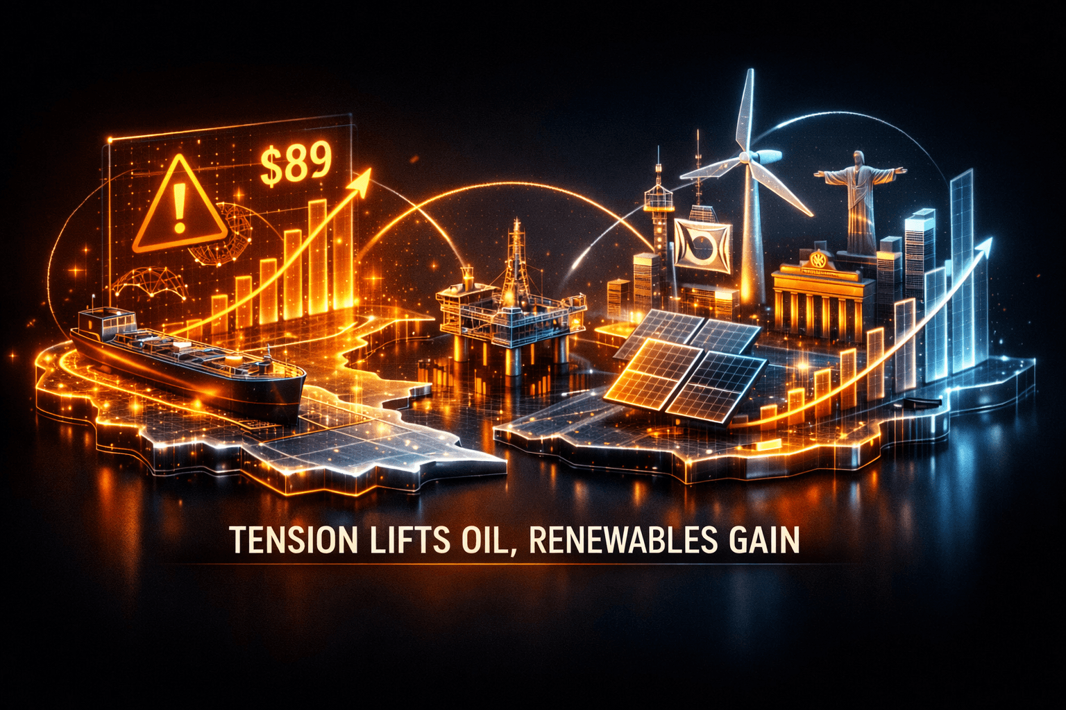 Energy: Tension Lifts Oil, Renewables Make Gains - Aug 12