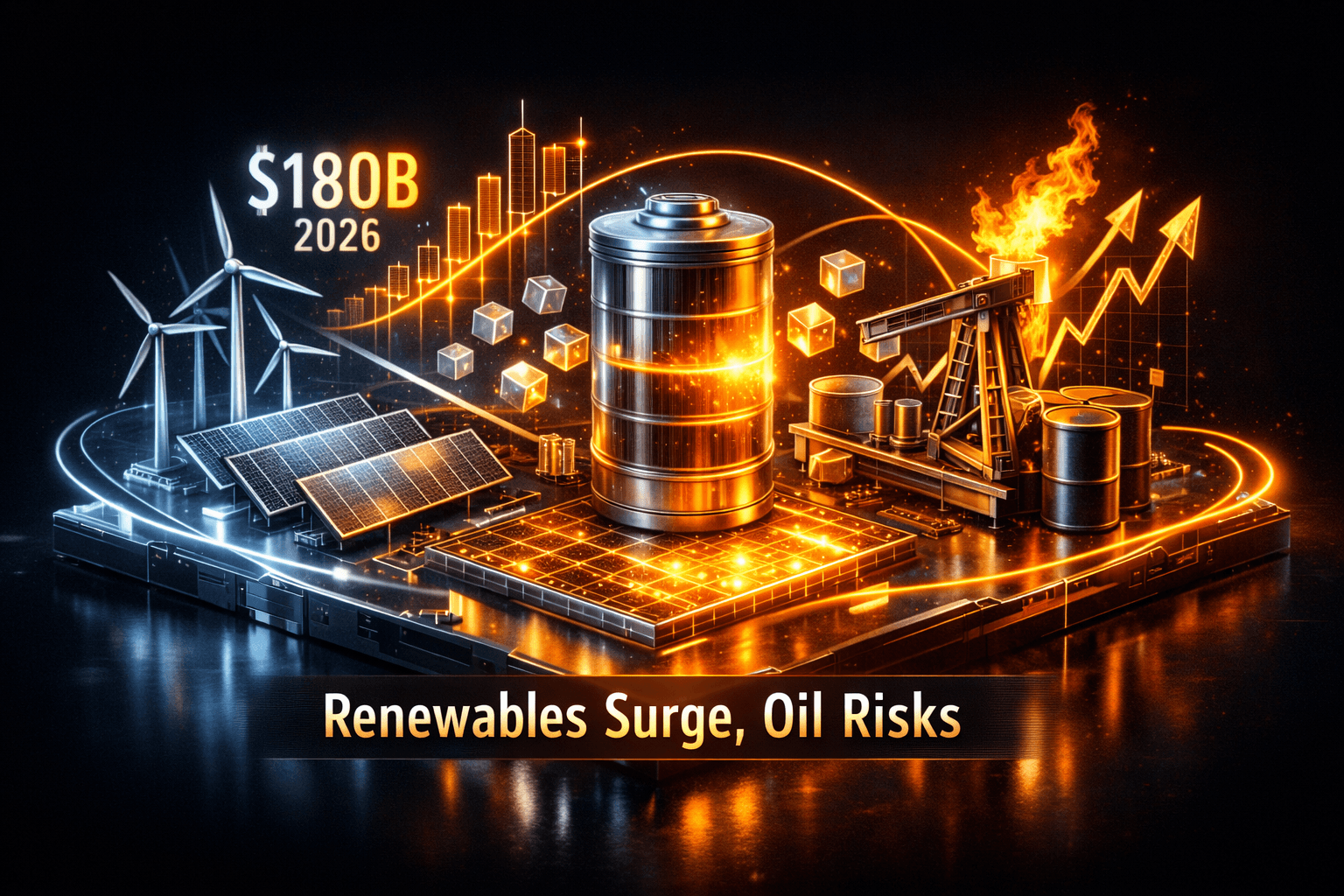 Energy Wrap: Renewables Surge, Oil Risks - Aug 22