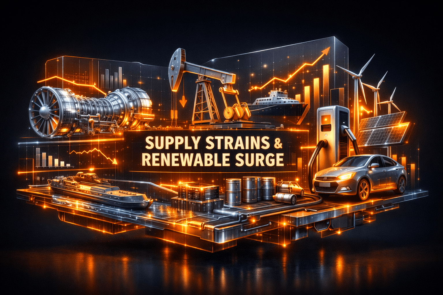 Energy Markets: Supply Strains, Renewables Up - Aug 23