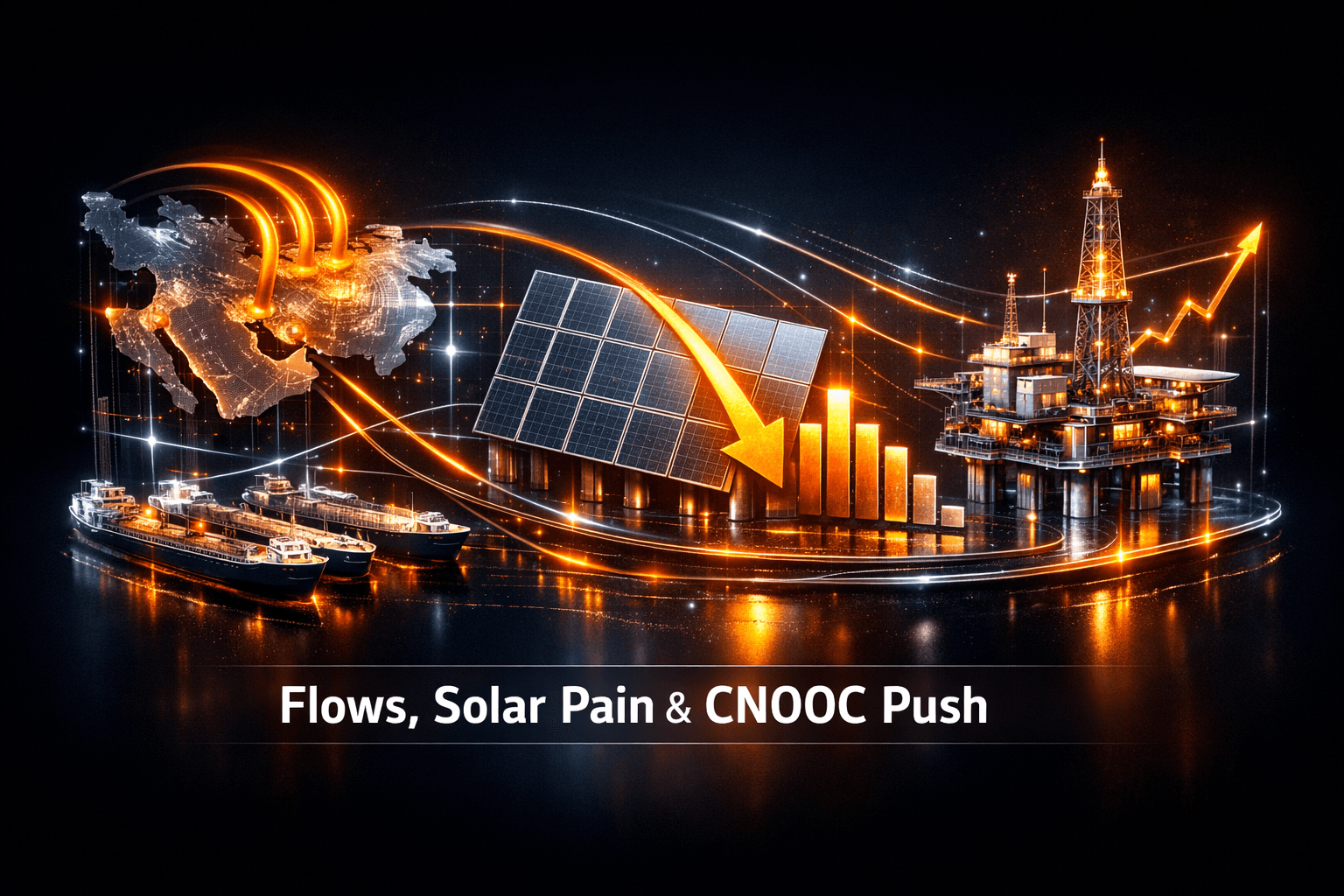 Energy Snapshot: Flows, Solar Pain, CNOOC Push - Aug 28