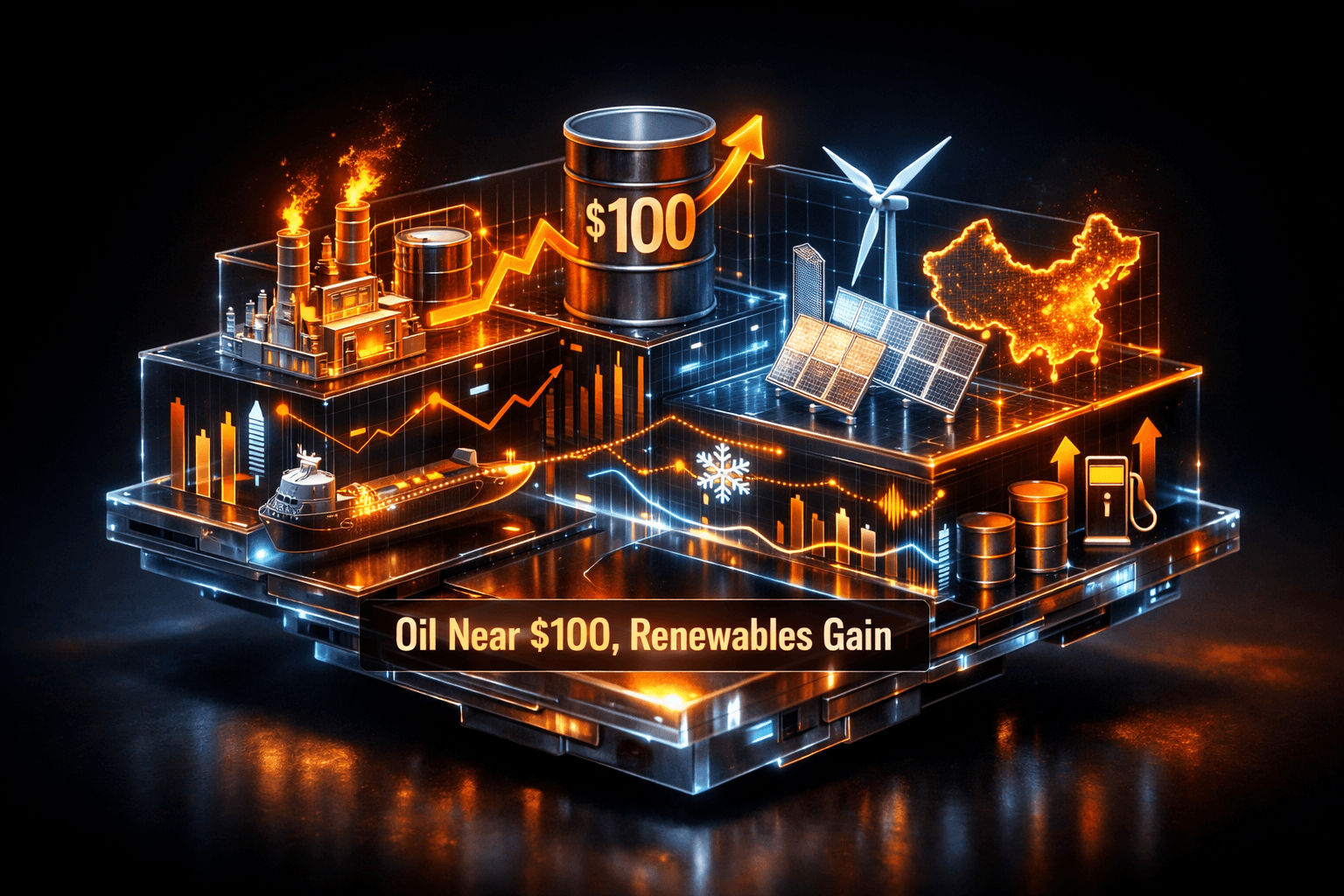 Energy: Oil Near $100, Renewables Gain - Sep 8