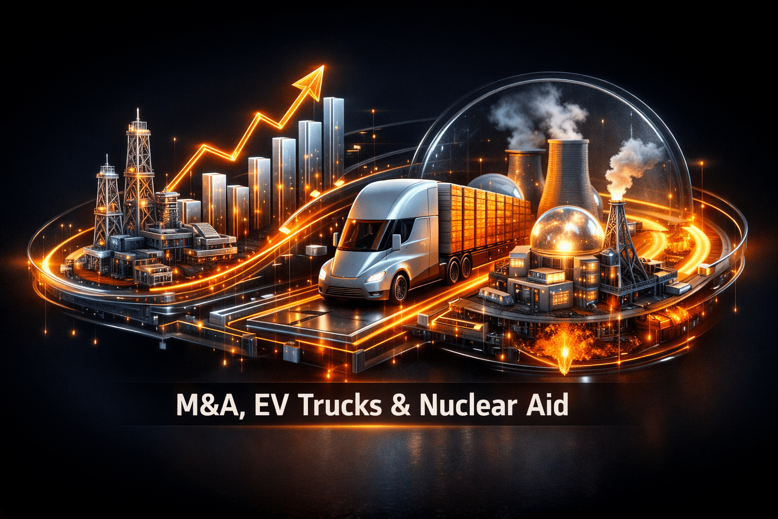Energy Wrap: M&A, EV Trucks, Nuclear Aid - Sep 22