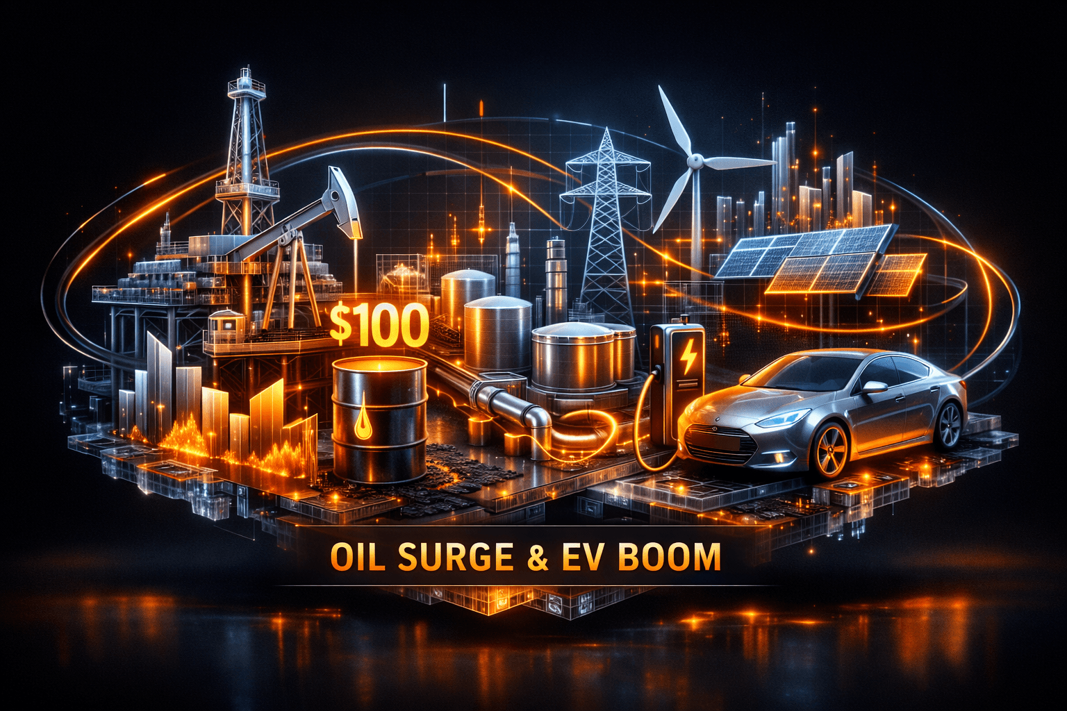 Energy Sector Wrap: Oil Rally, EV Shift - Oct 9