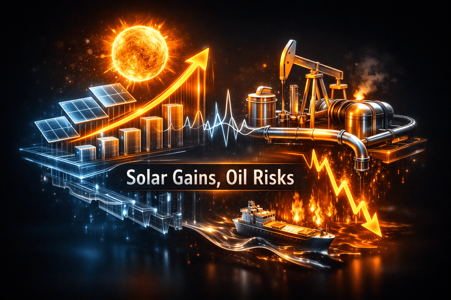 Energy: Solar Gains, Oil Risks - Oct 10
