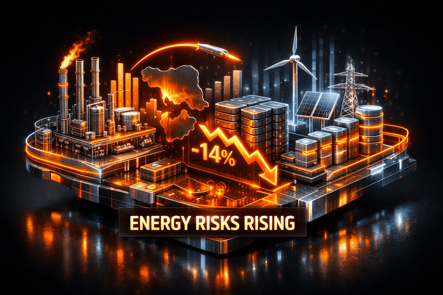 Energy Risks Rise on Middle East Strikes - Oct 15
