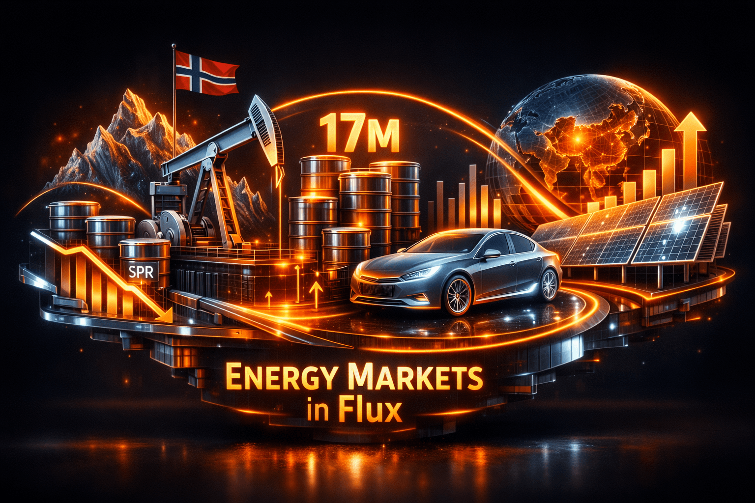 Energy Markets Mixed on Supply, EVs and Solar - Oct 16