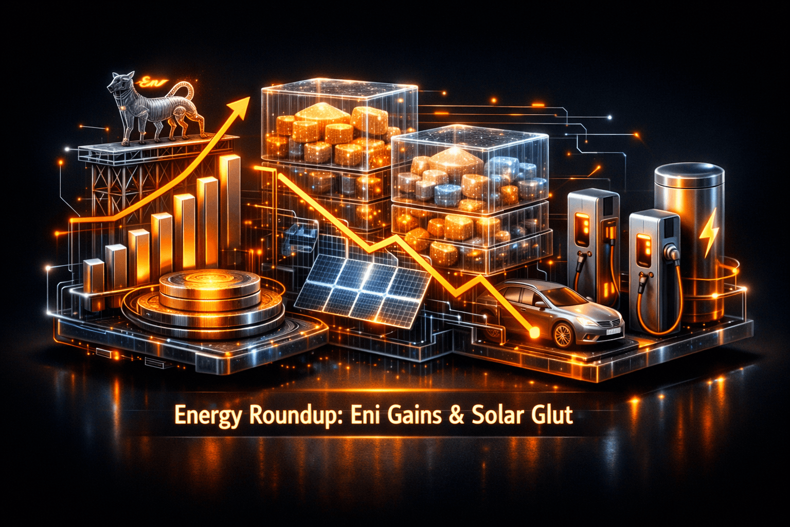 Energy Roundup: Eni Gains, Solar Glut Looms - Oct 23