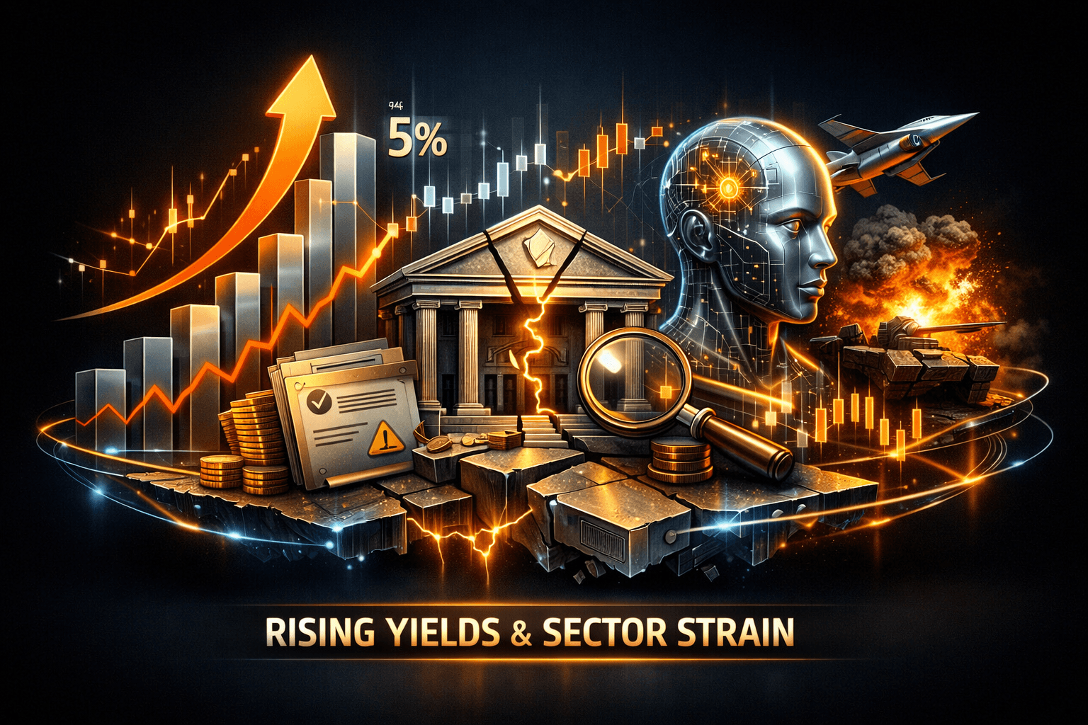 Finance & Banking: Rising Yields, Sector Strain - Mar 24