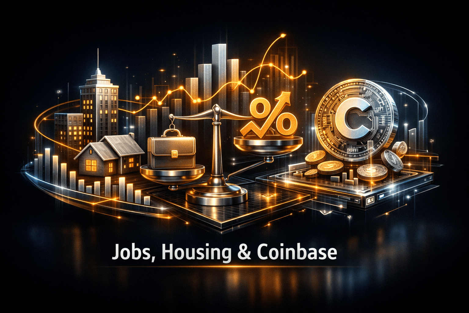 Finance & Banking: Jobs, Housing and Coinbase - Apr 3