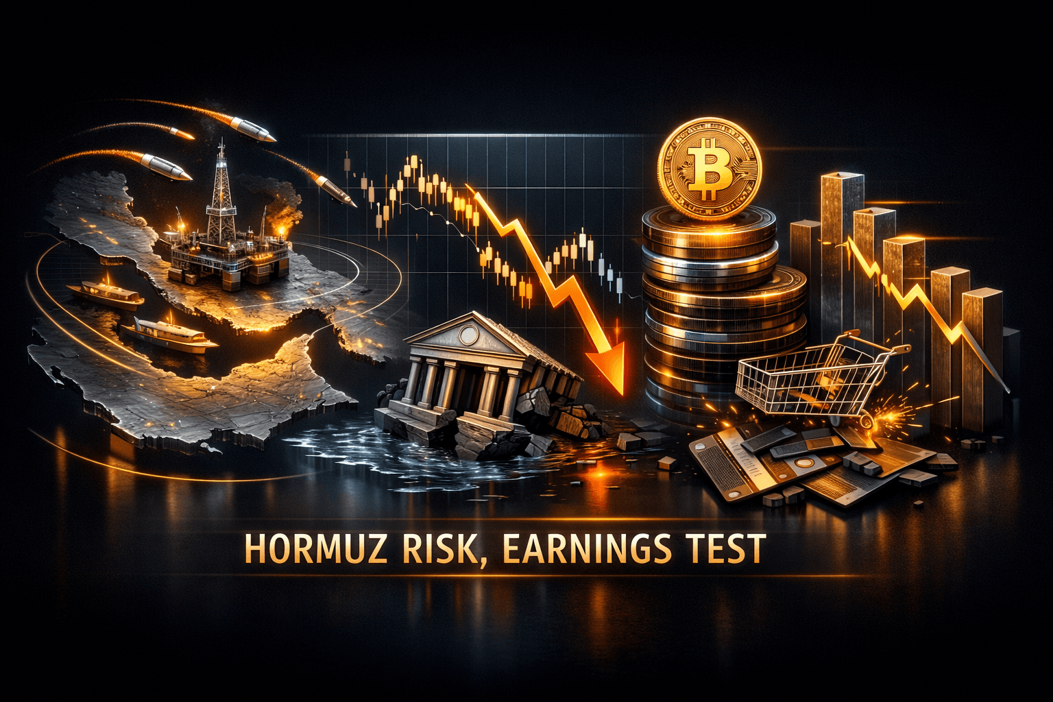 Finance & Banking: Hormuz Risk, Earnings Test - Apr 12