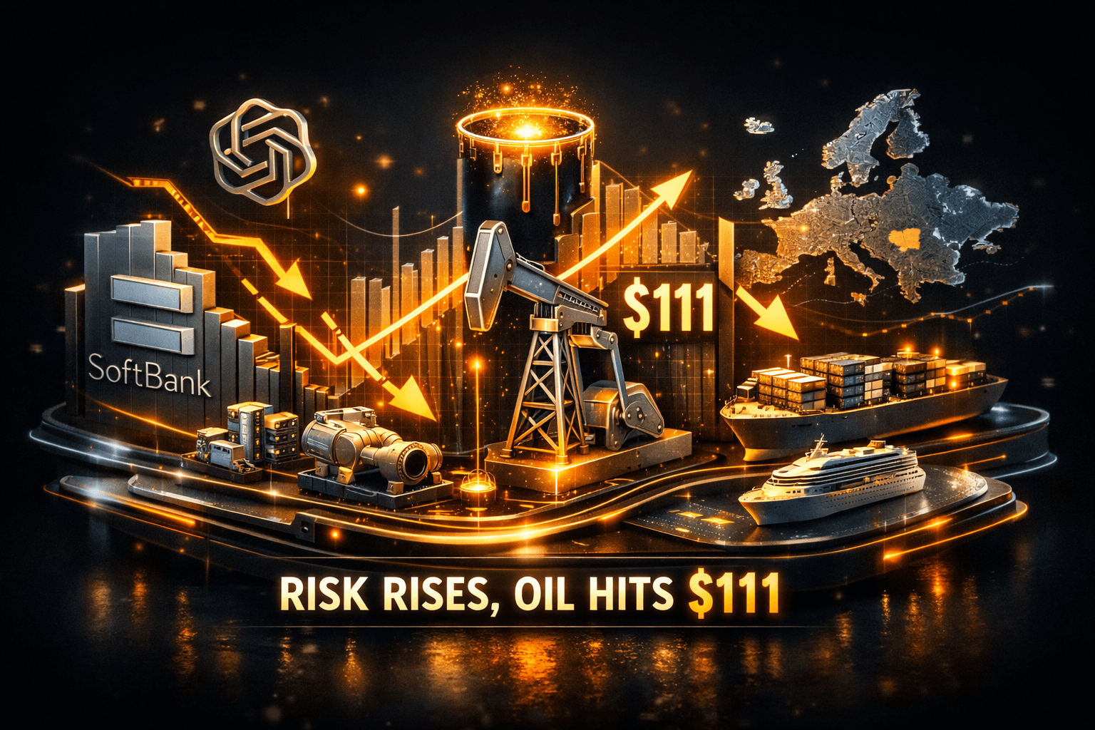 Finance & Banking: Risk Rises, Oil at $111 - Apr 28