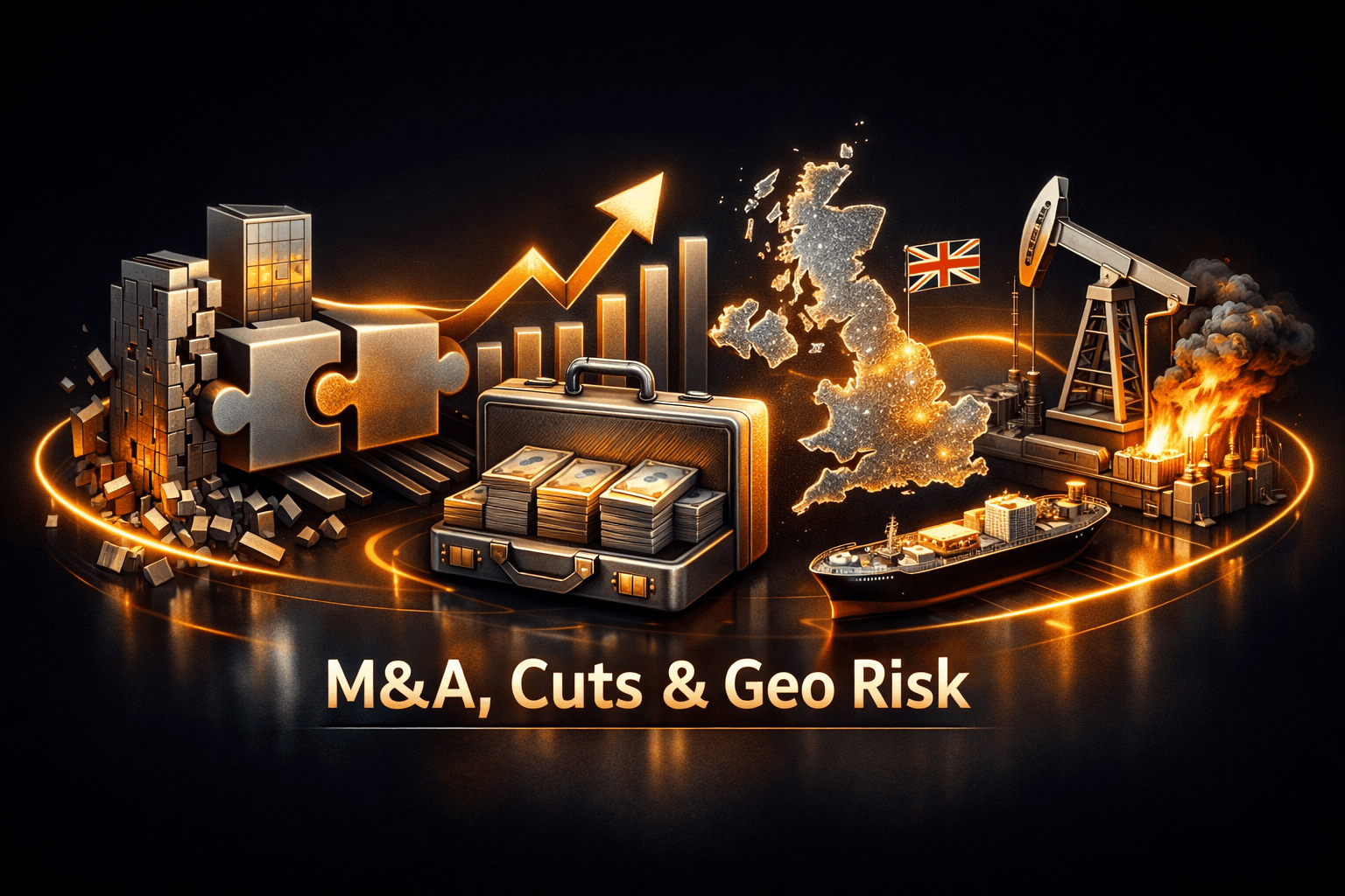 Finance & Banking Wrap: M&A, Cuts & Geo Risk - Jul 8