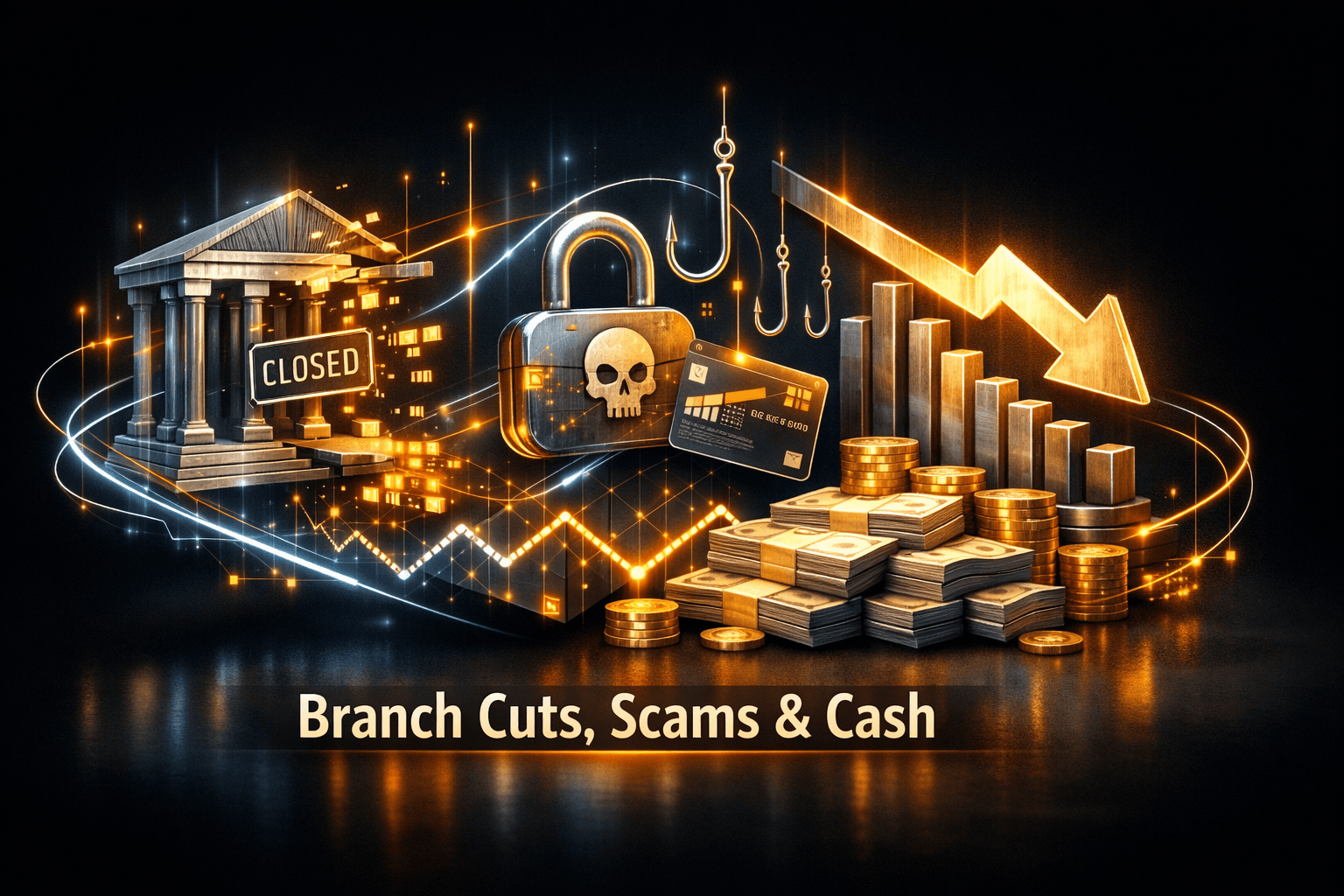 Finance & Banking: Branch Cuts, Scams & Cash - Jul 18